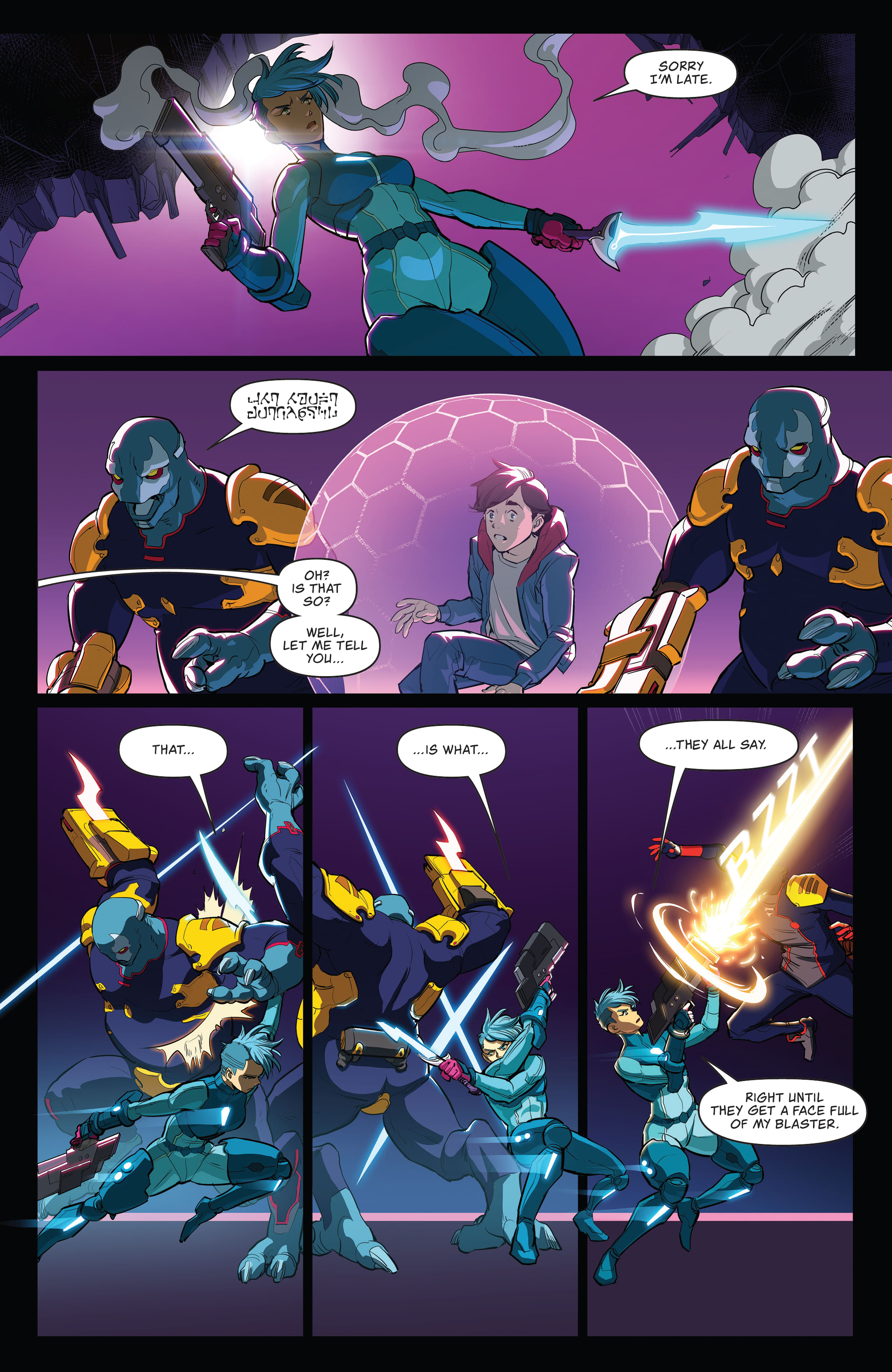 Read online Hexagon comic -  Issue #2 - 29