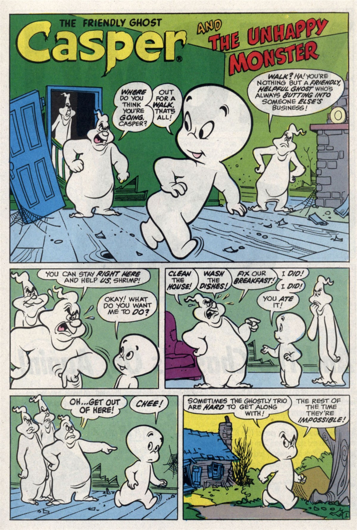 Read online Casper the Friendly Ghost (1991) comic -  Issue #22 - 3