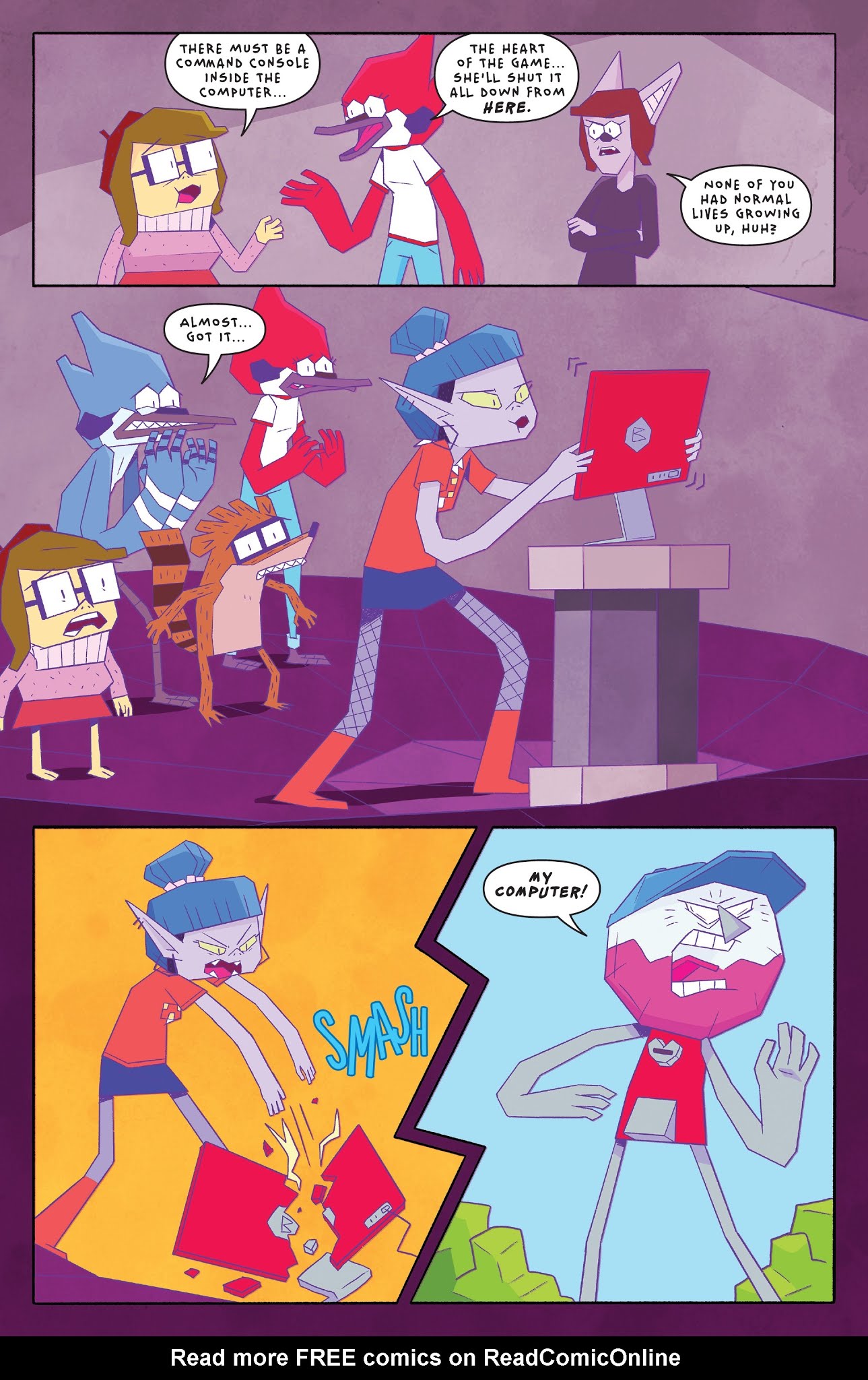 Read online Regular Show: 25 Years Later comic -  Issue #5 - 13