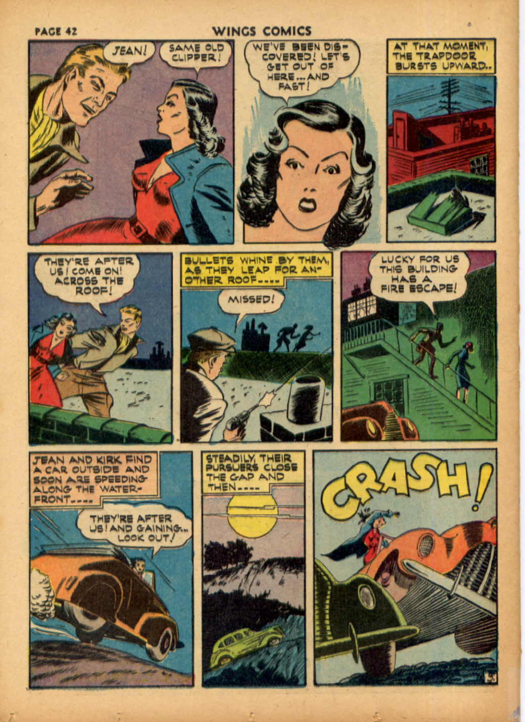 Read online Wings Comics comic -  Issue #16 - 44