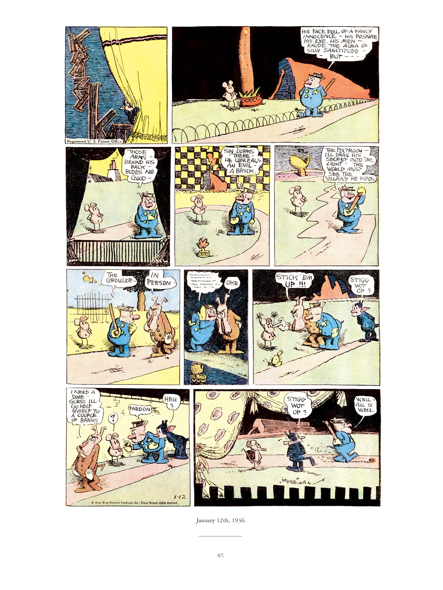 Read online Krazy & Ignatz comic -  Issue # TPB 9 - 65