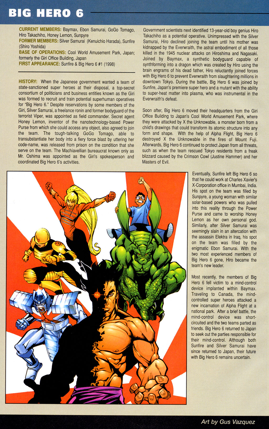 Read online Official Handbook of the Marvel Universe: Teams 2005 comic -  Issue # Full - 8