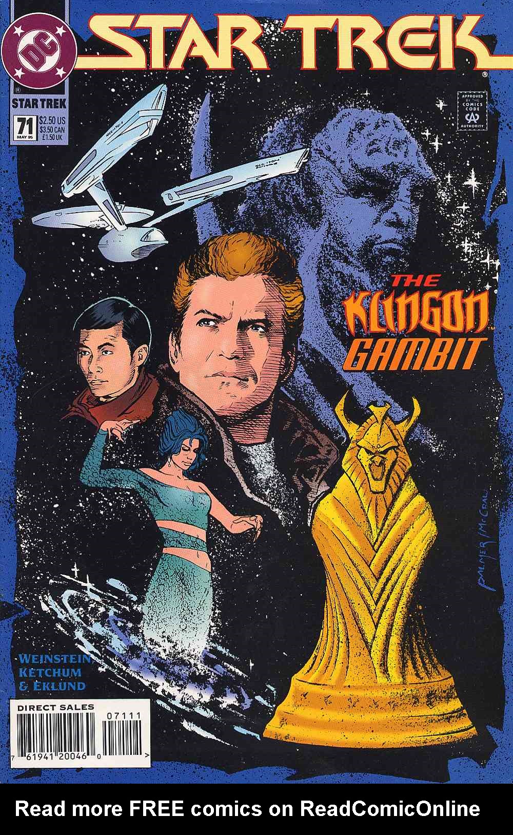 Read online Star Trek (1989) comic -  Issue #71 - 1