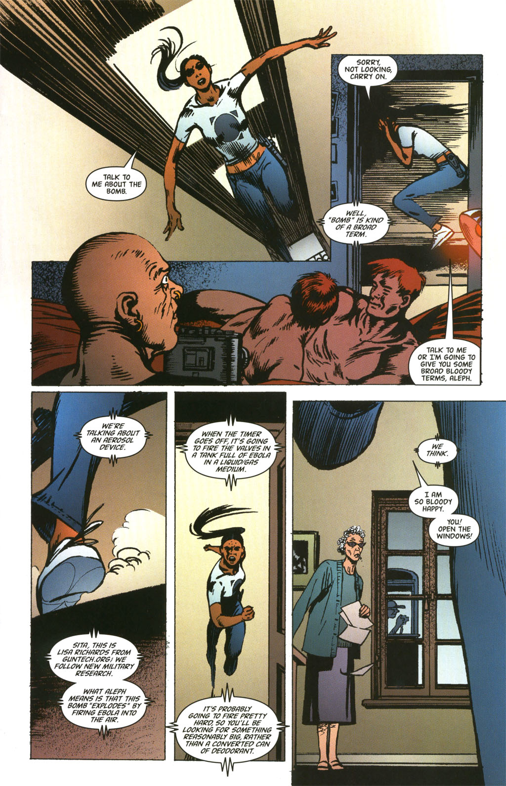 Read online Global Frequency comic -  Issue #6 - 9