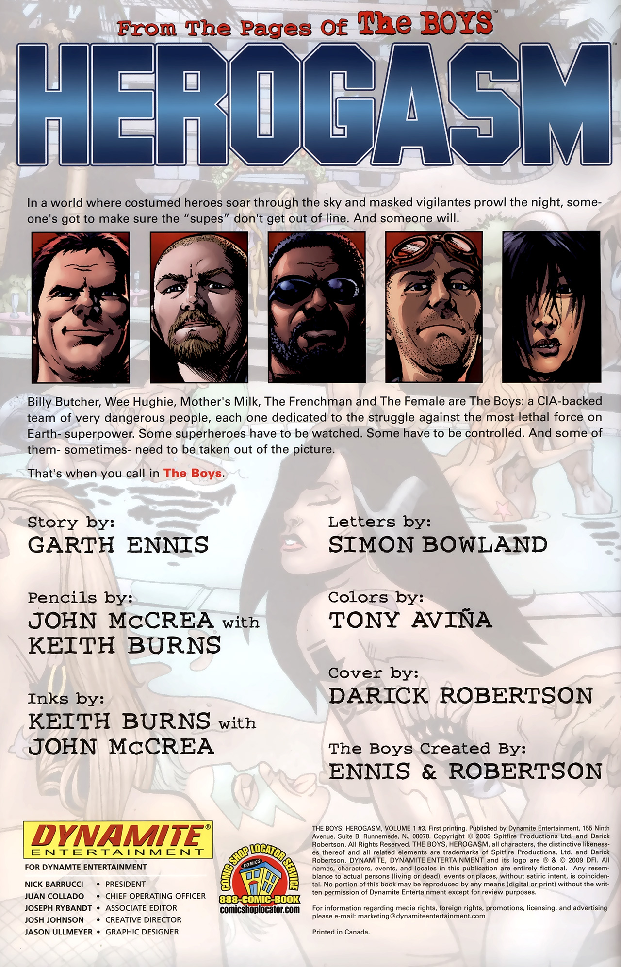 Read online The Boys: Herogasm comic -  Issue #3 - 2