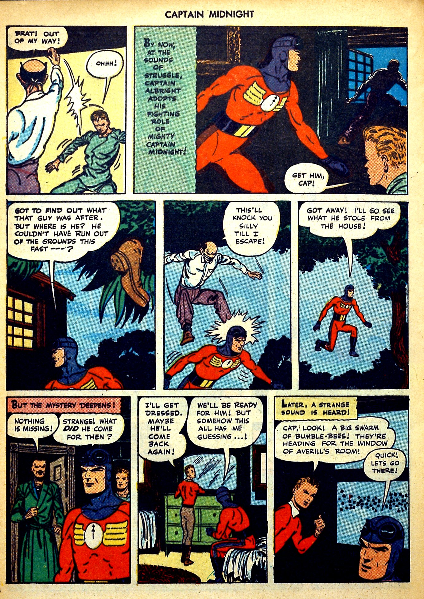 Read online Captain Midnight (1942) comic -  Issue #35 - 29