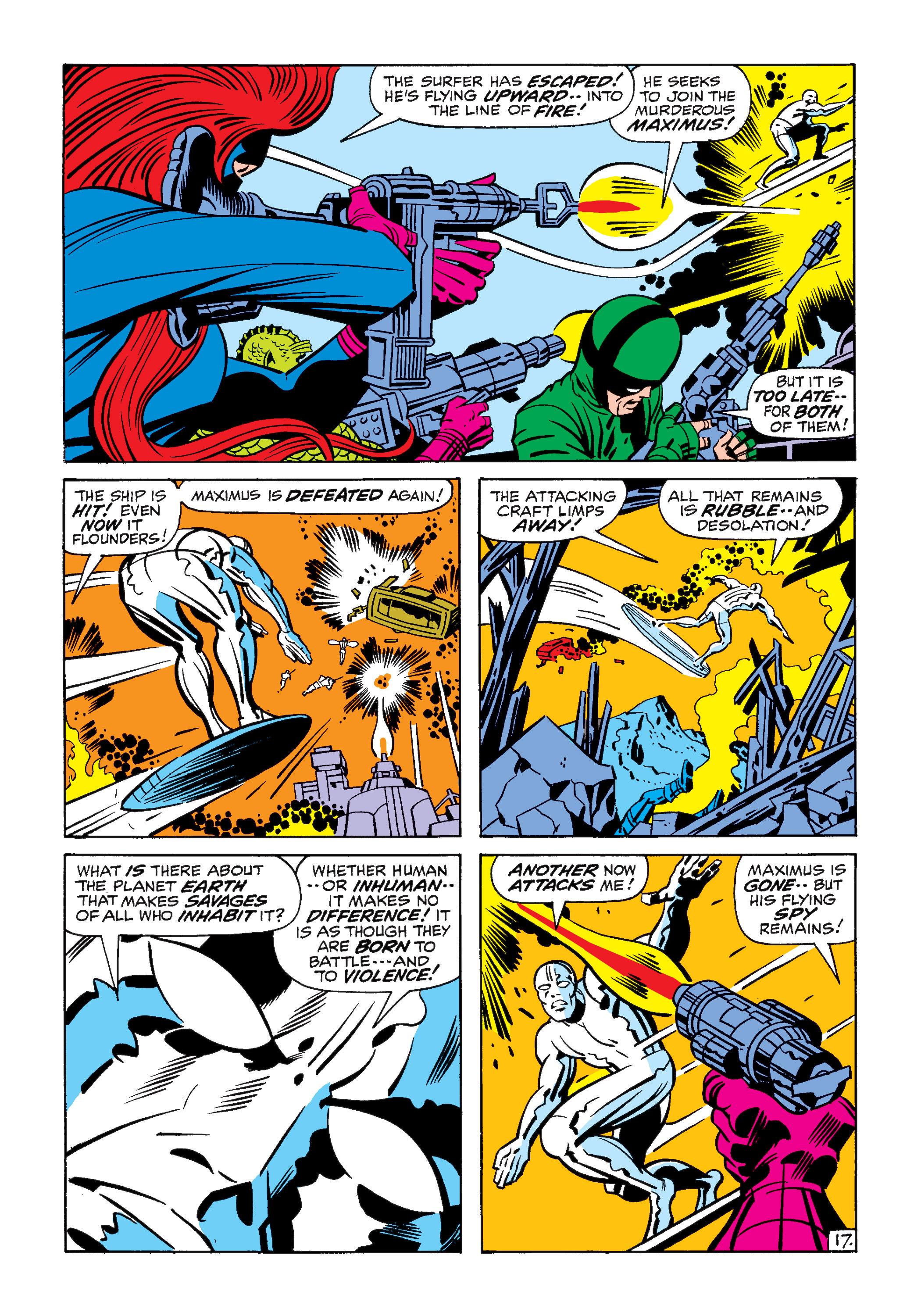 Read online Marvel Masterworks: The Silver Surfer comic -  Issue # TPB 2 (Part 3) - 72