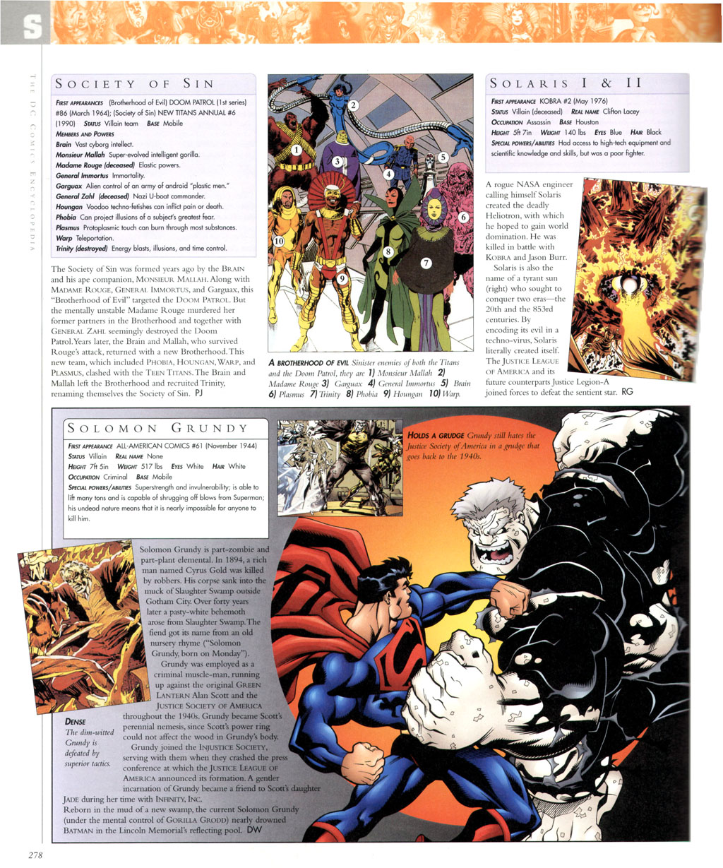 Read online The DC Comics Encyclopedia comic -  Issue # TPB 1 - 279