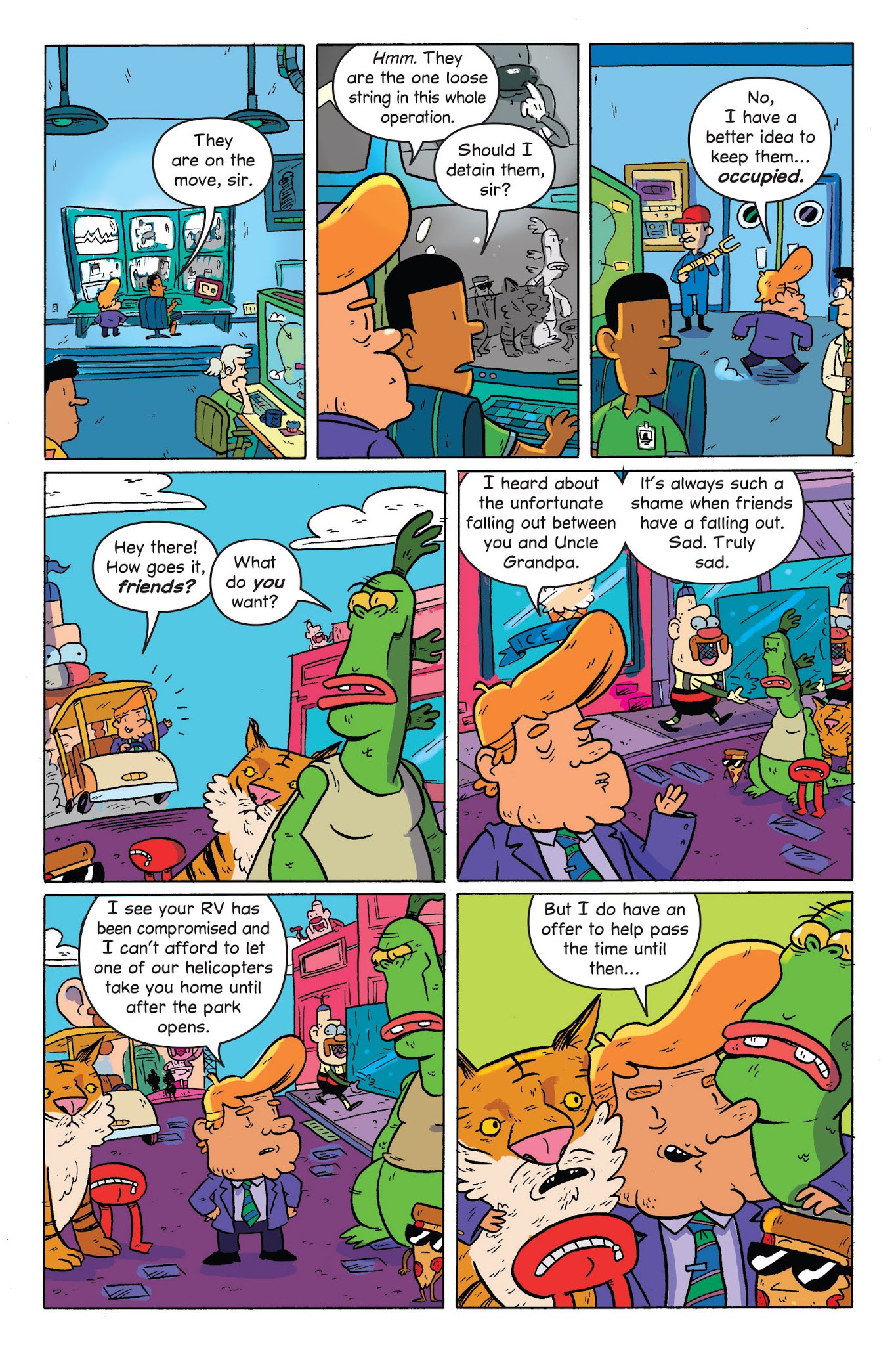 Read online Uncle Grandpa in Uncle Grandpaland comic -  Issue # TPB - 42
