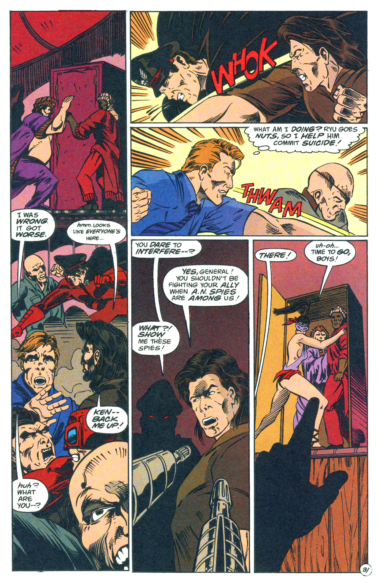 Read online Street Fighter: The Battle For Shadaloo comic -  Issue # Full - 32