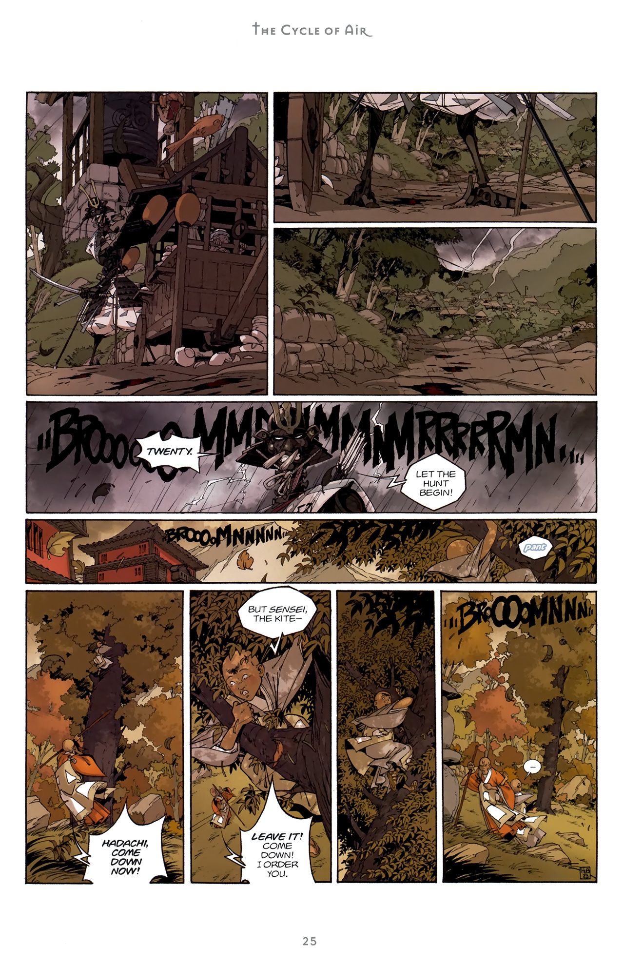 Read online Okko: The Cycle of Air comic -  Issue #3 - 25