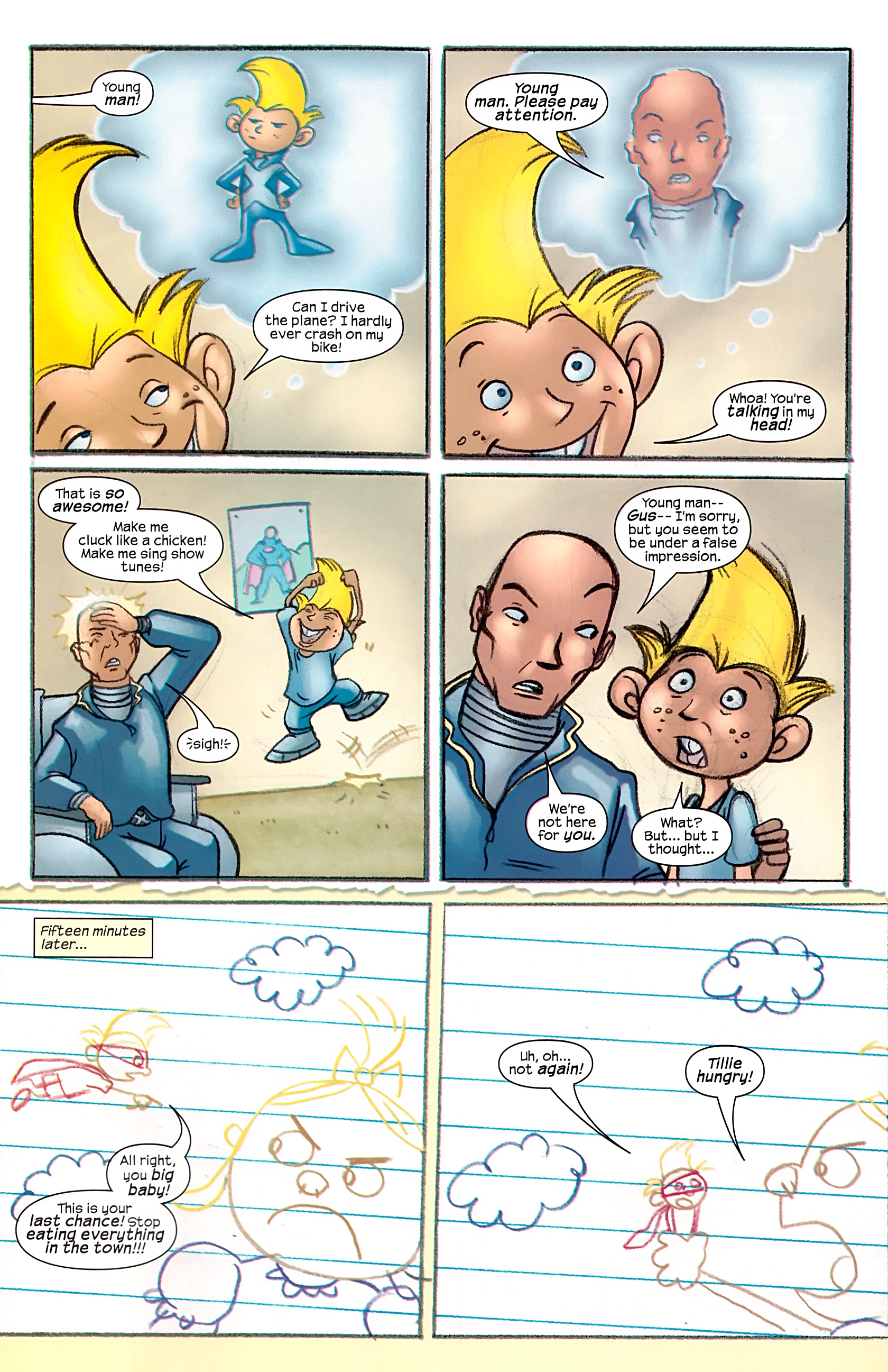 Read online Marvelous Adventures of Gus Beezer comic -  Issue # X-Men - 20