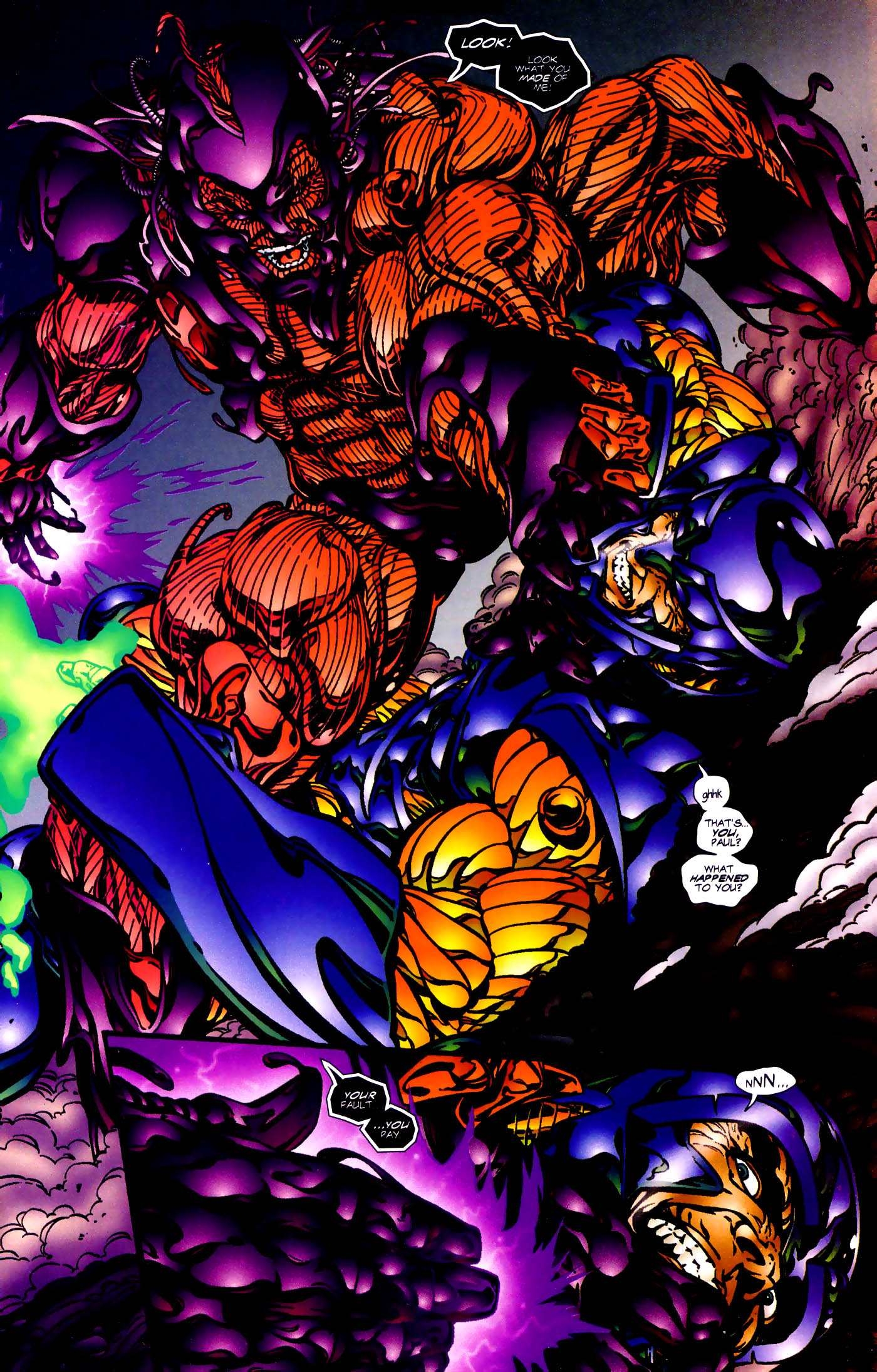 Read online X-O Manowar (1992) comic -  Issue #50 - O - 2