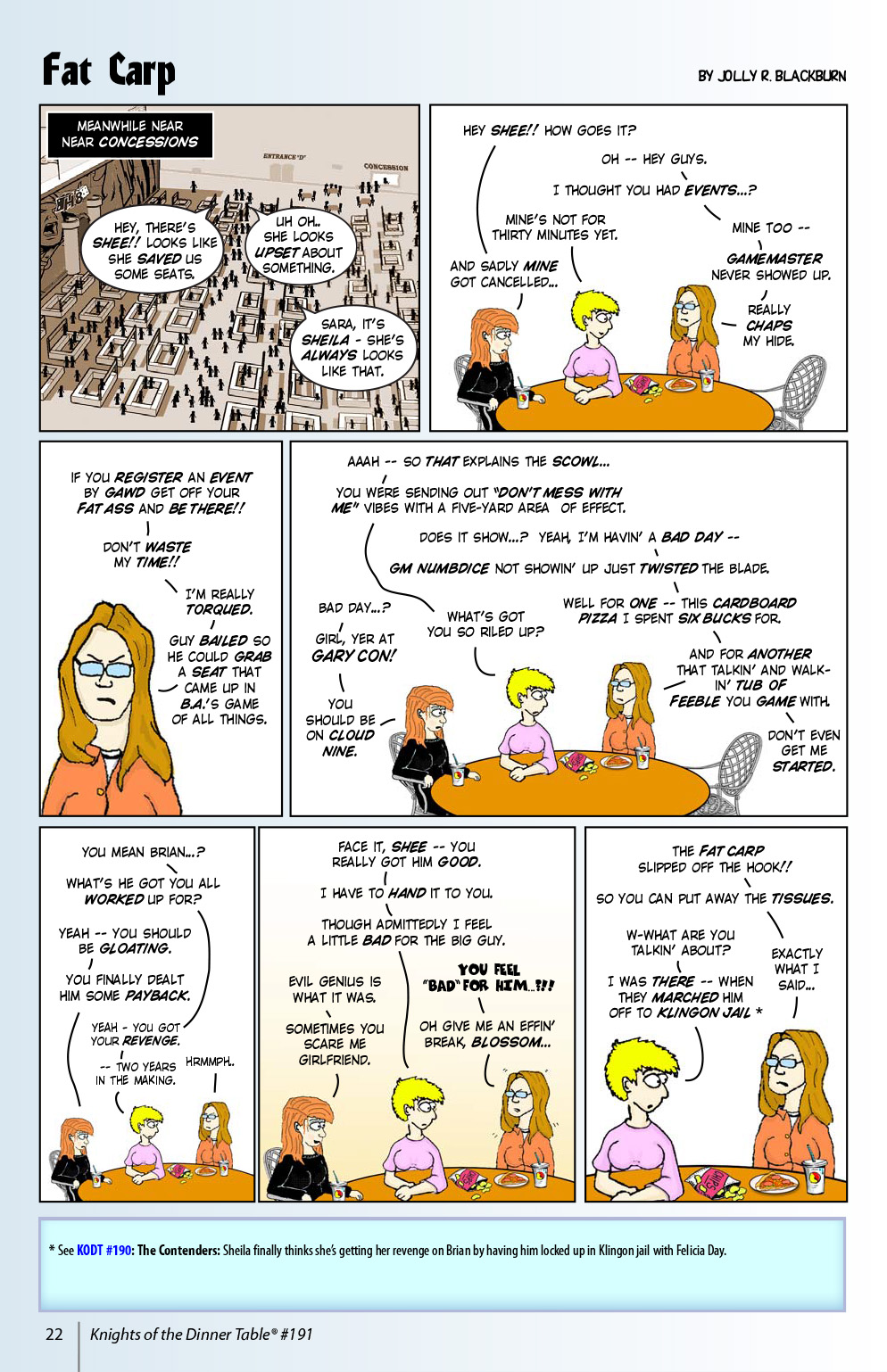 Read online Knights of the Dinner Table comic -  Issue #191 - 24