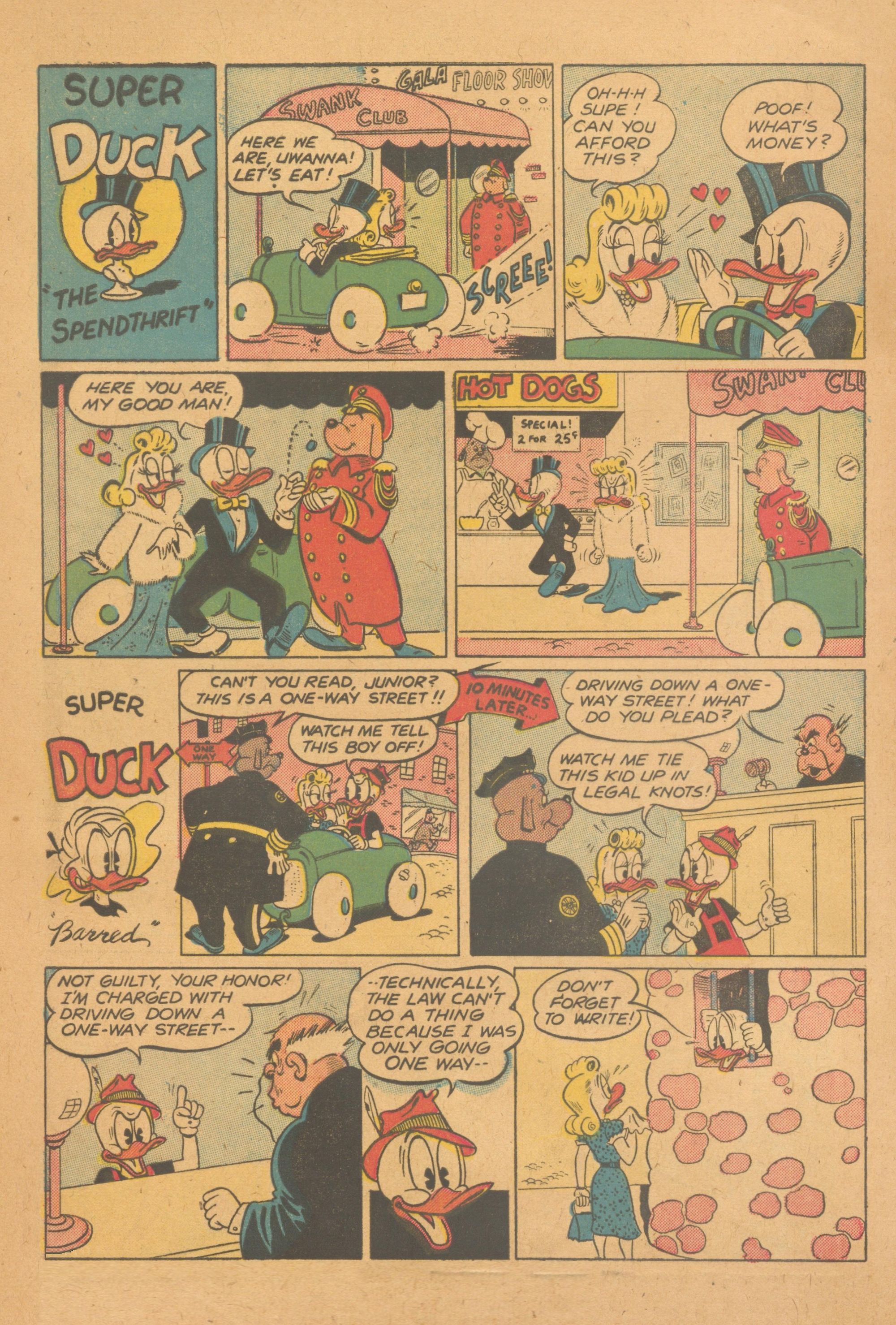 Read online Super Duck Comics comic -  Issue #59 - 4