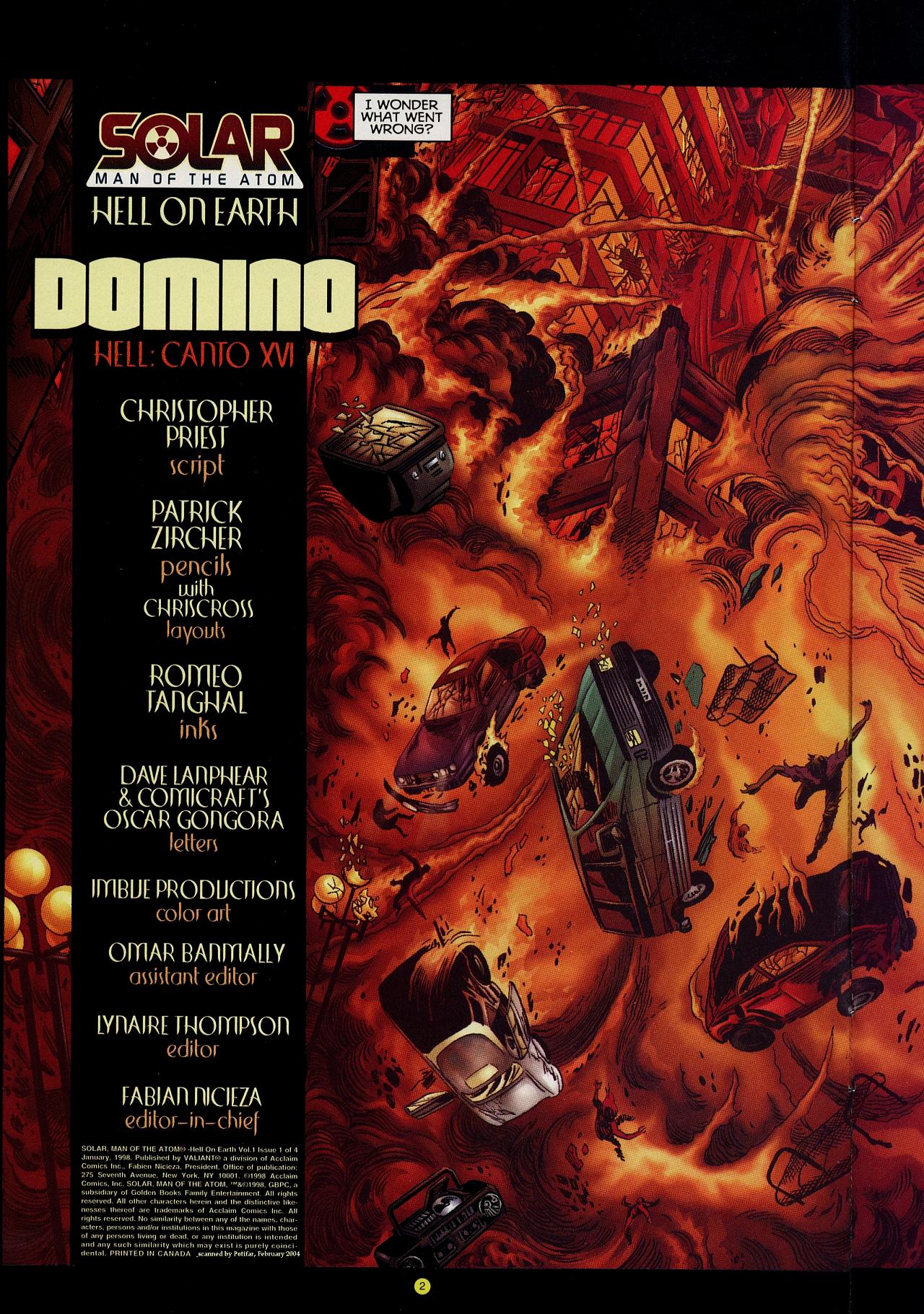 Read online Solar, Man of the Atom: Hell on Earth comic -  Issue #1 - 5