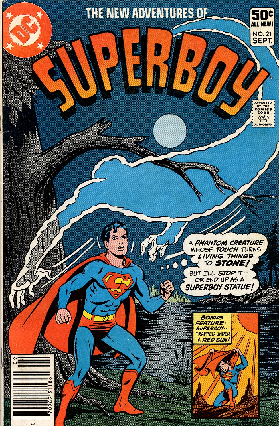 Read online The New Adventures of Superboy comic -  Issue #21 - 1