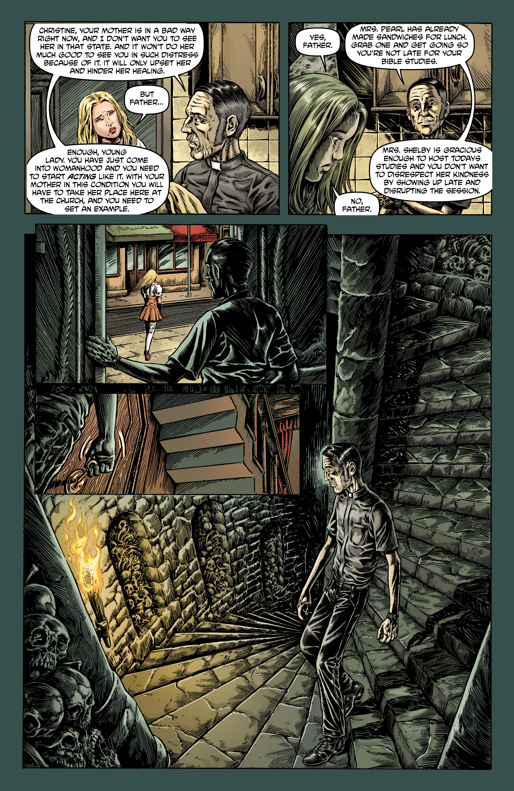 Read online UnHoly comic -  Issue #1 - 6