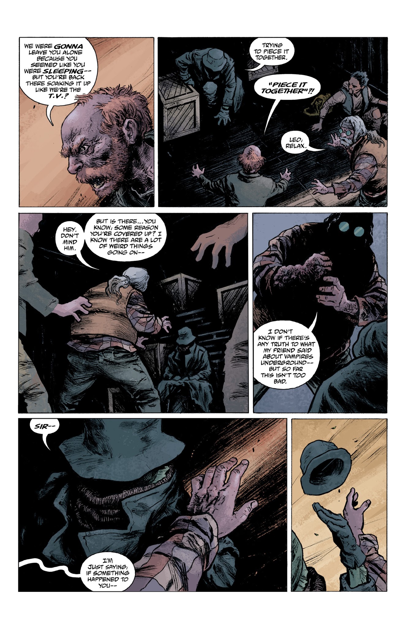 Read online Abe Sapien: Dark and Terrible and The New Race of Man comic -  Issue # TPB - 23