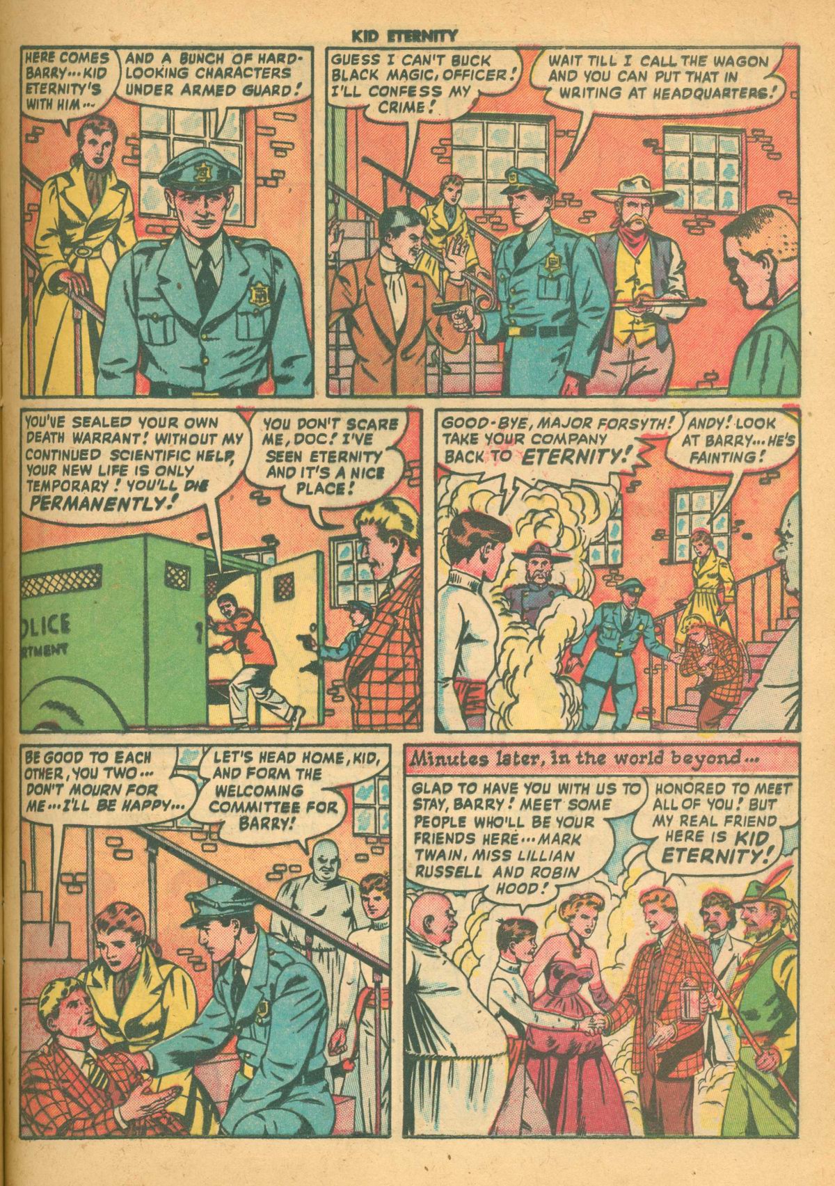 Read online Kid Eternity (1946) comic -  Issue #16 - 13