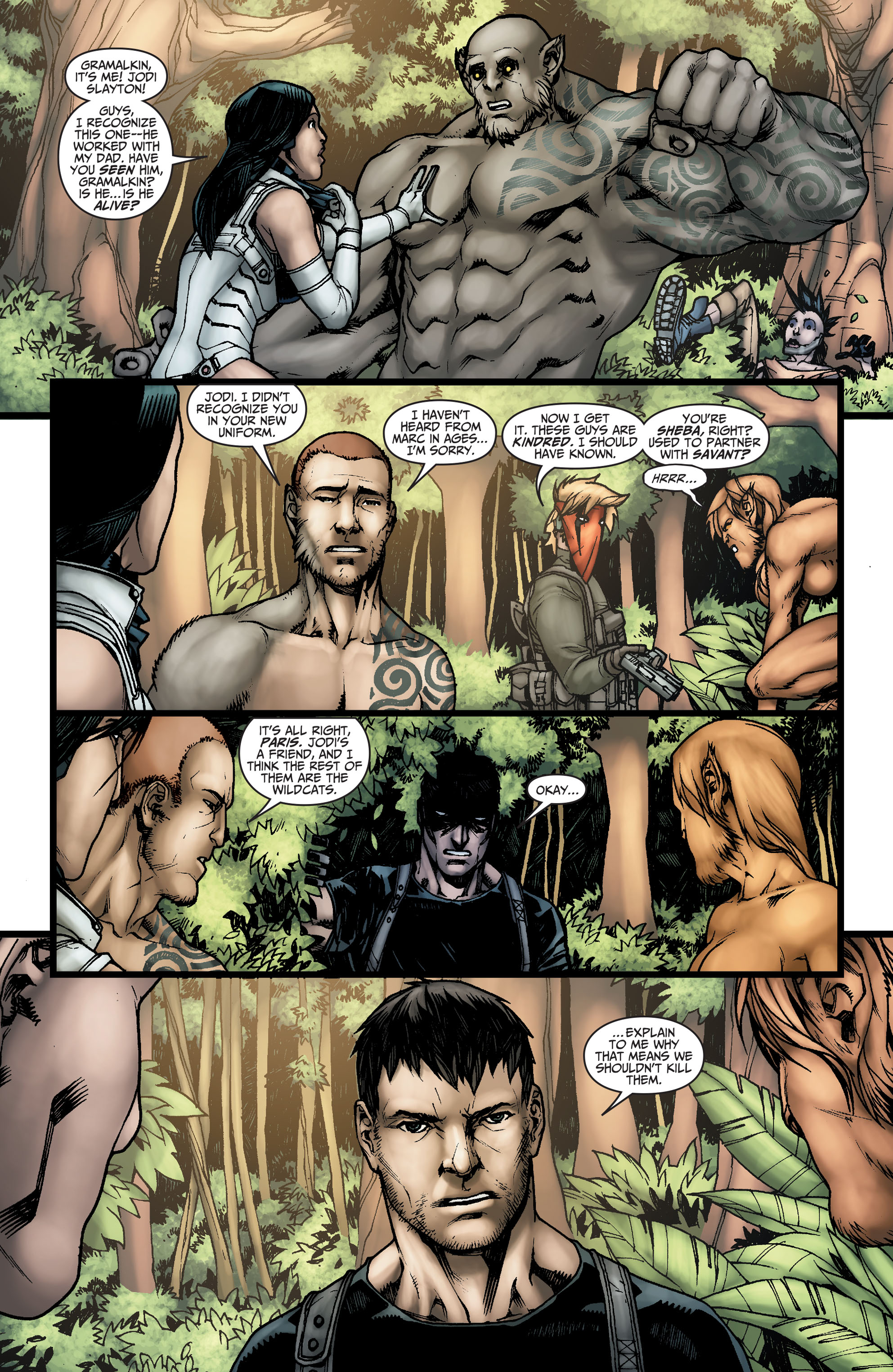 Read online WildCats (2008) comic -  Issue #3 - 16