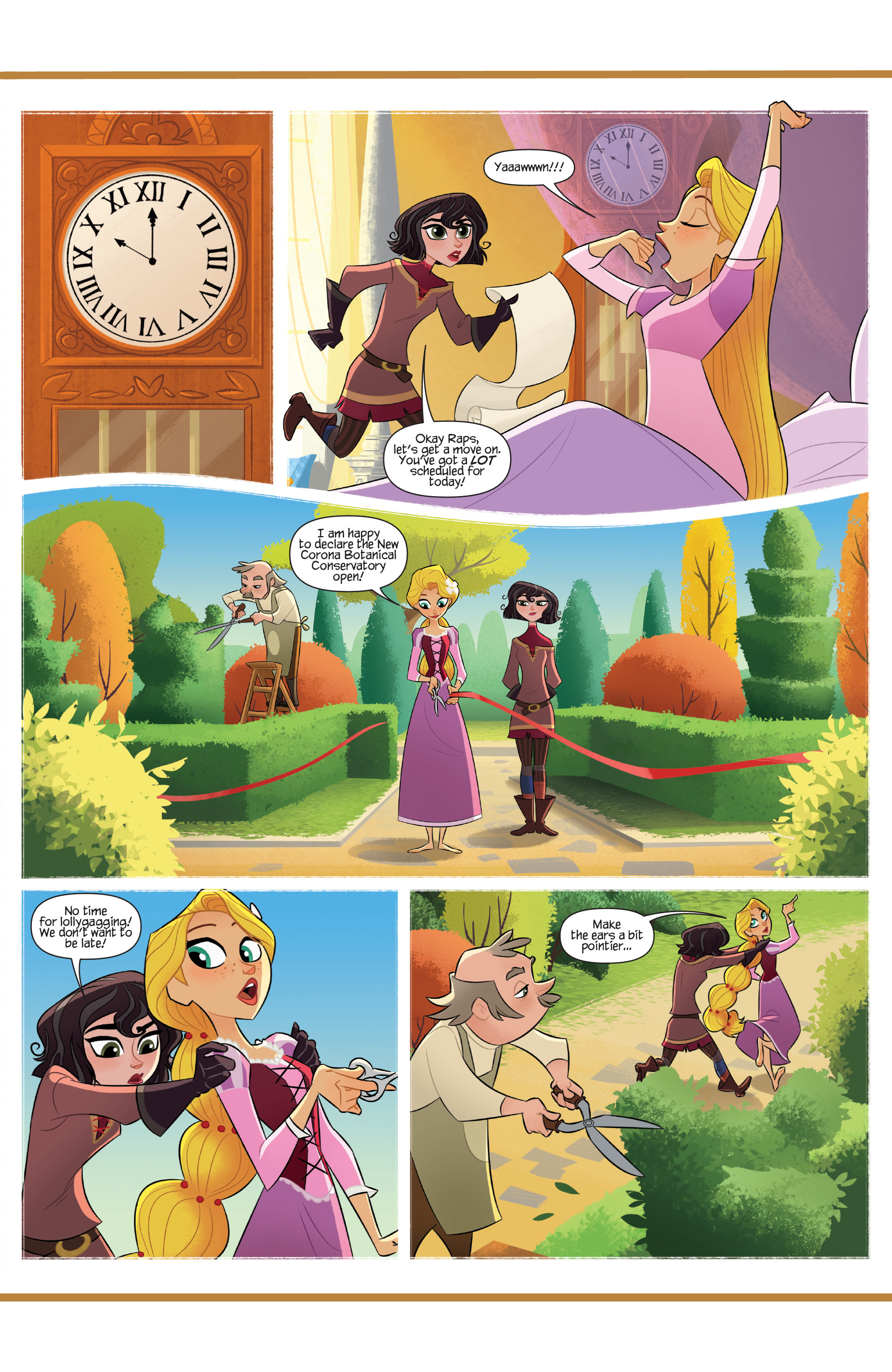 Read online Tangled: The Series: Hair It Is comic -  Issue # Full - 7
