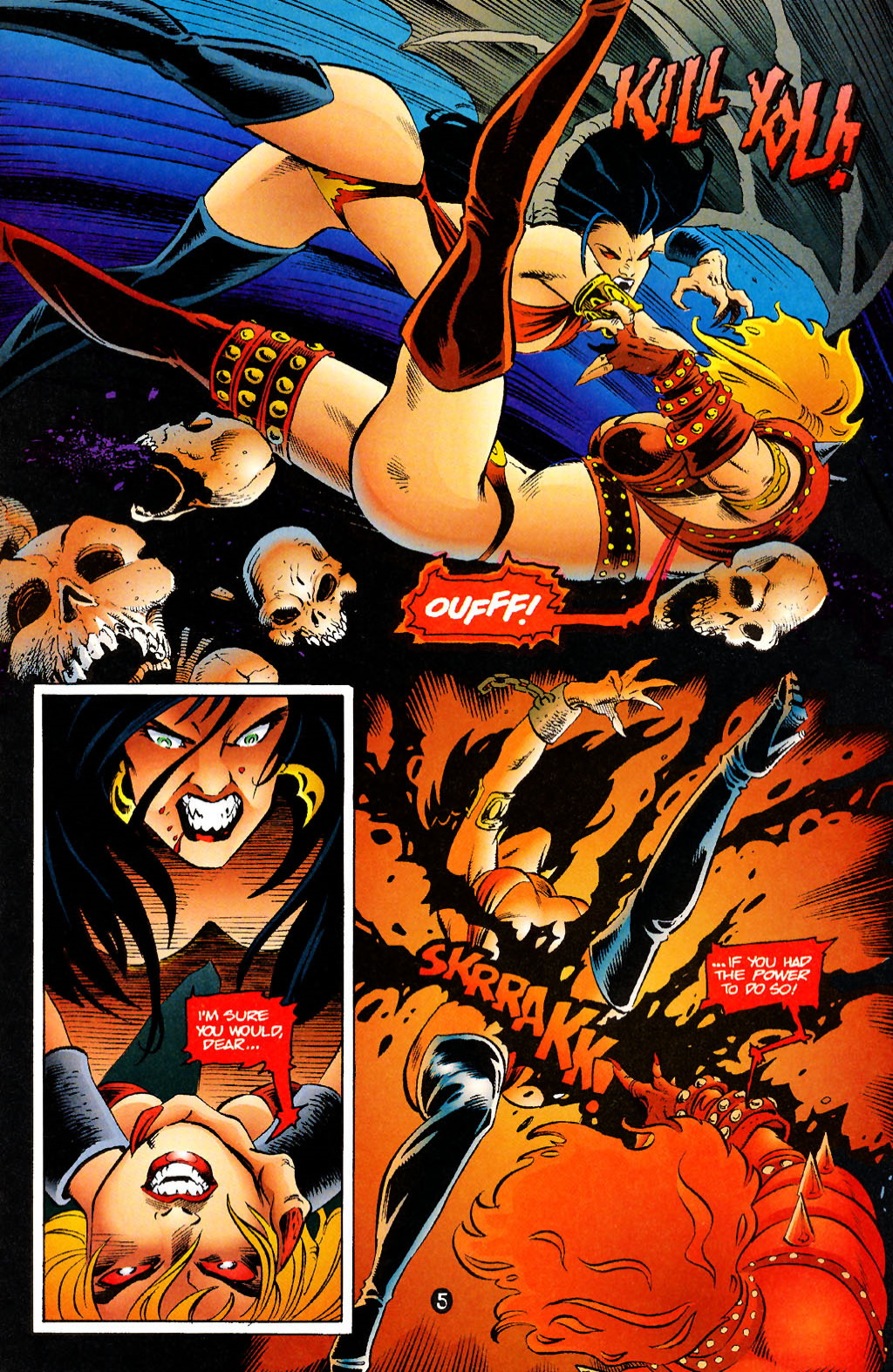 Read online Vampirella: Death & Destruction comic -  Issue # _TPB - 35