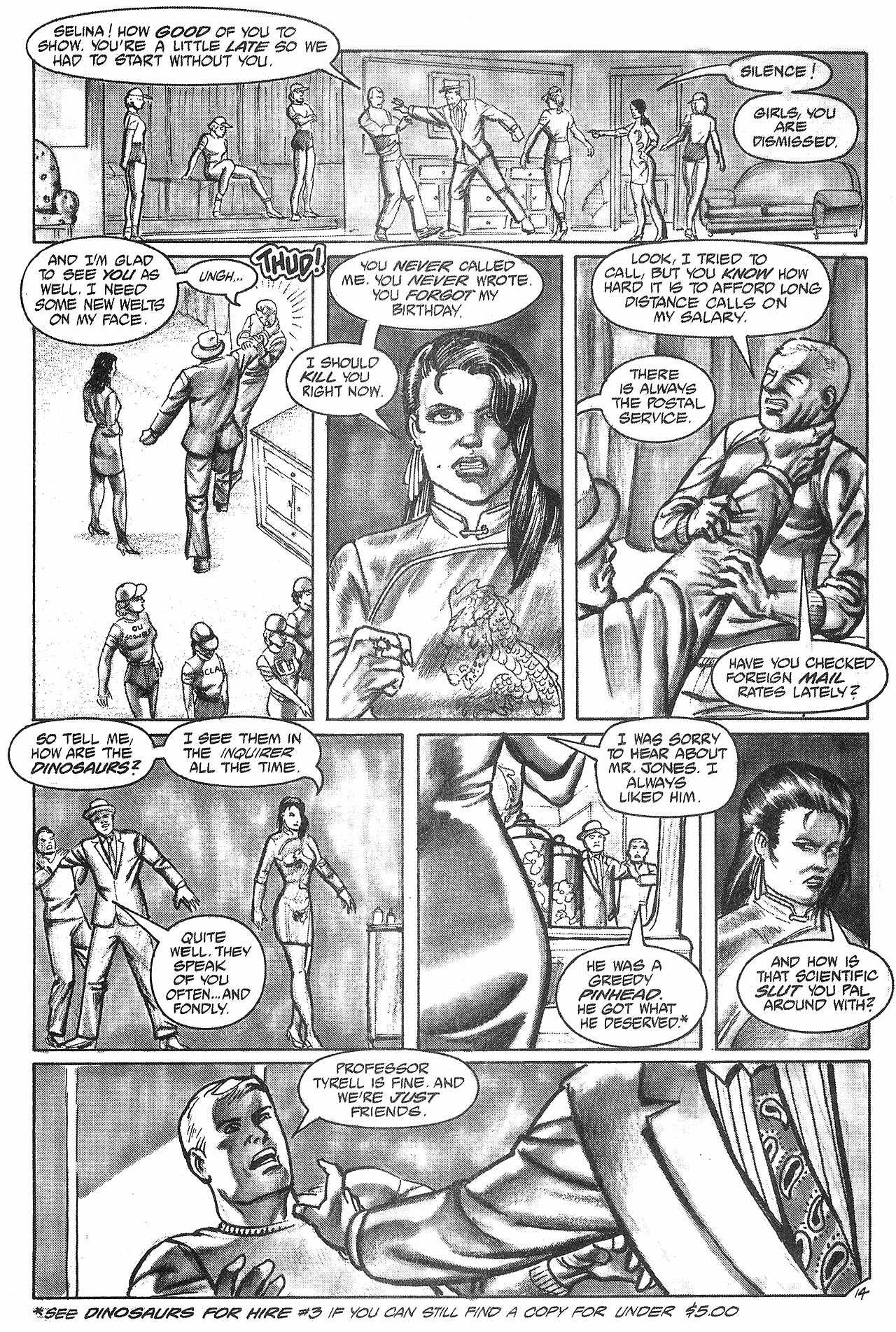 Read online Dinosaurs For Hire (1988) comic -  Issue #5 - 16