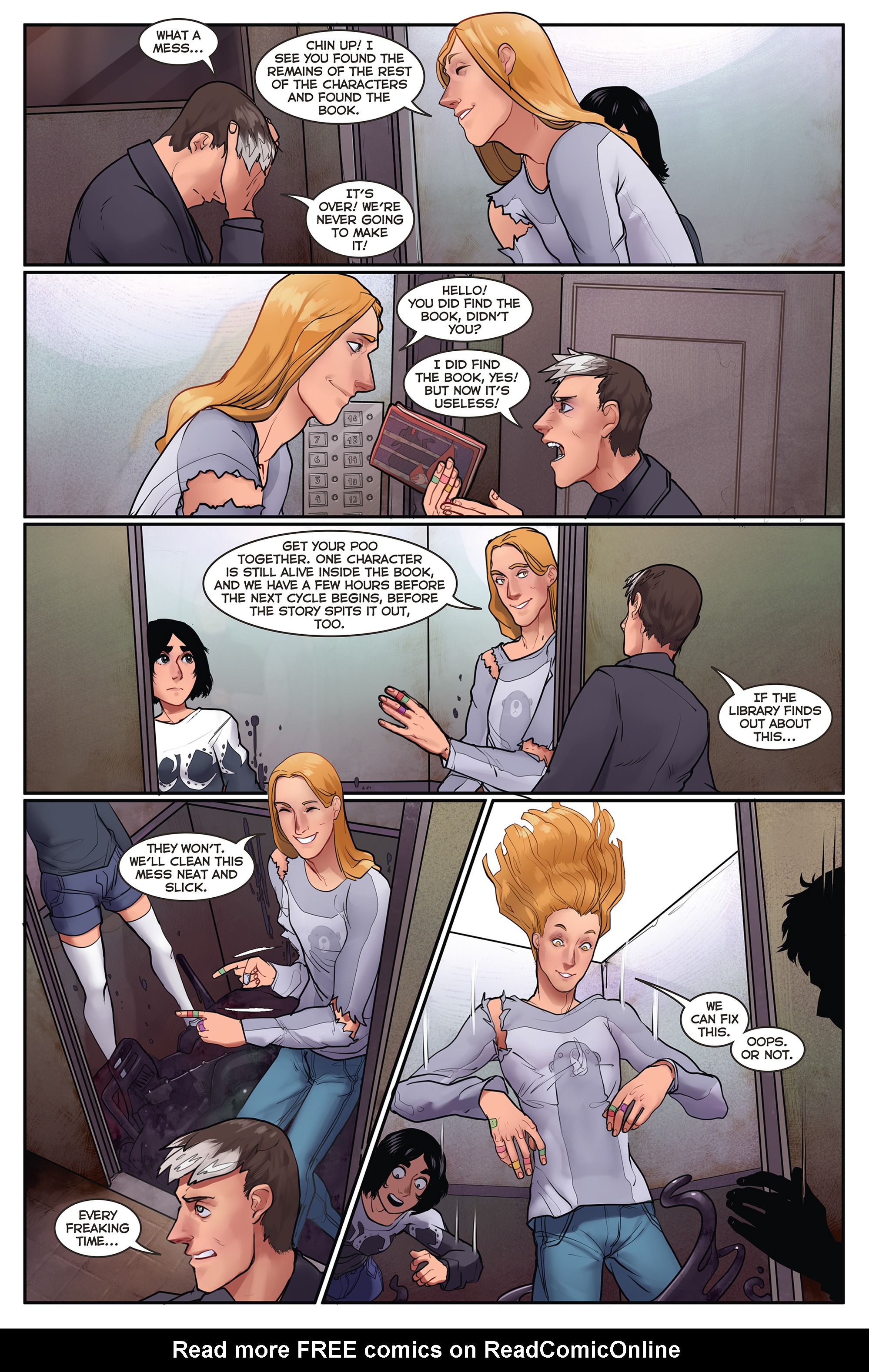 Read online Exlibrium comic -  Issue #4 - 18