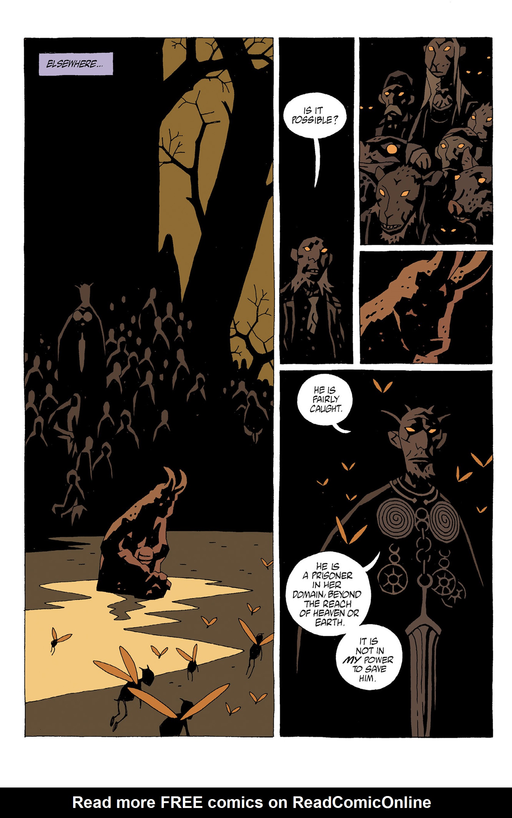 Read online Hellboy: Strange Places comic -  Issue # TPB - 46