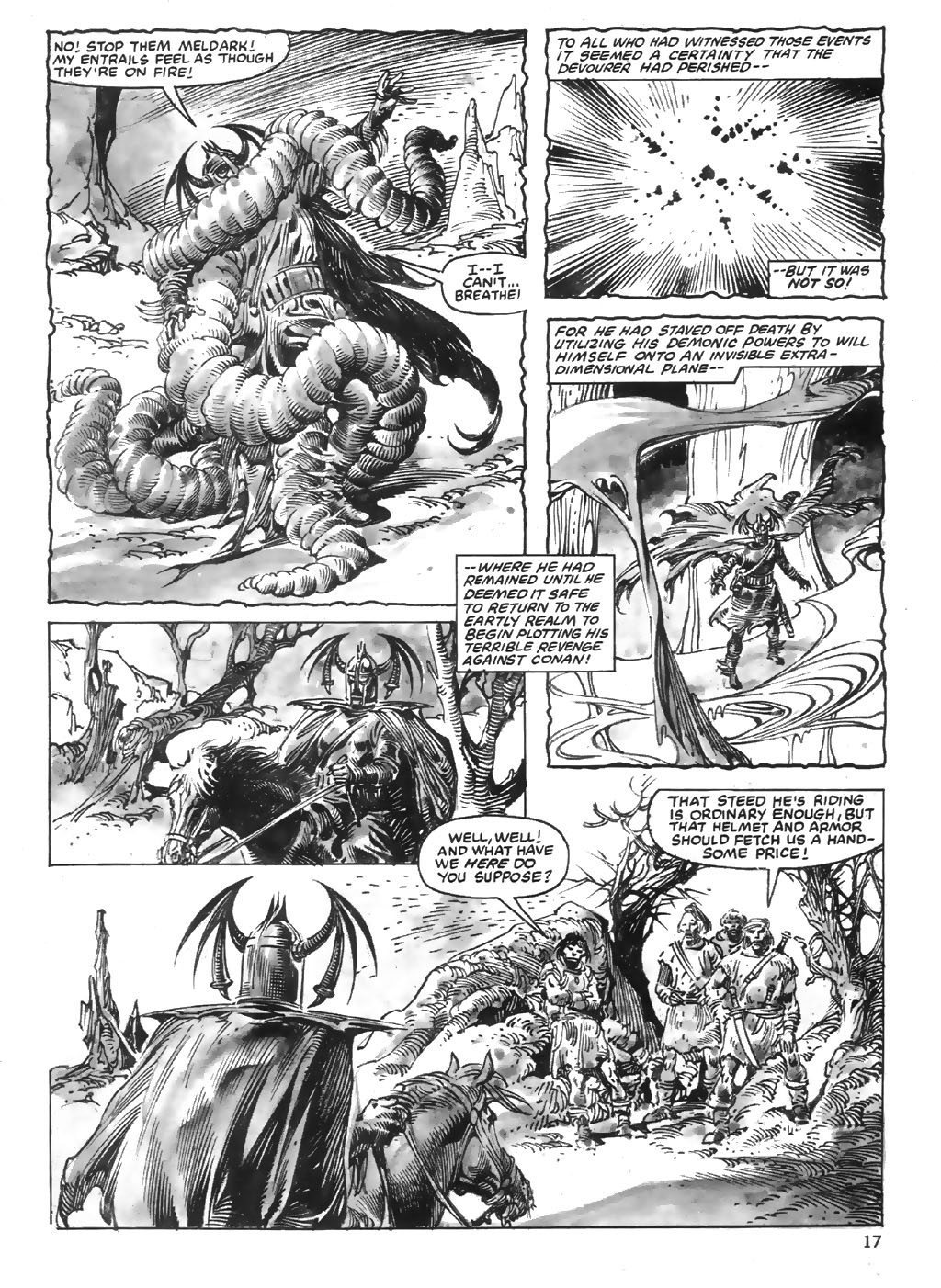 Read online The Savage Sword Of Conan comic -  Issue #96 - 17