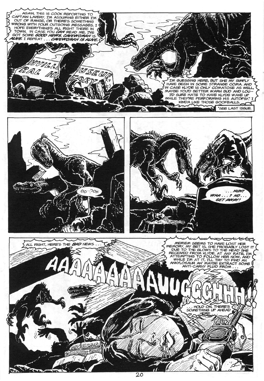 Read online Cavewoman: Rain comic -  Issue #7 - 22