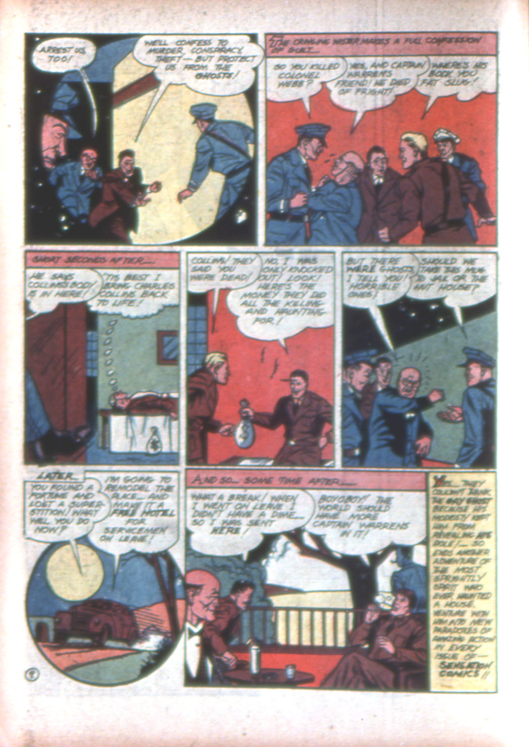 Read online Sensation (Mystery) Comics comic -  Issue #15 - 34