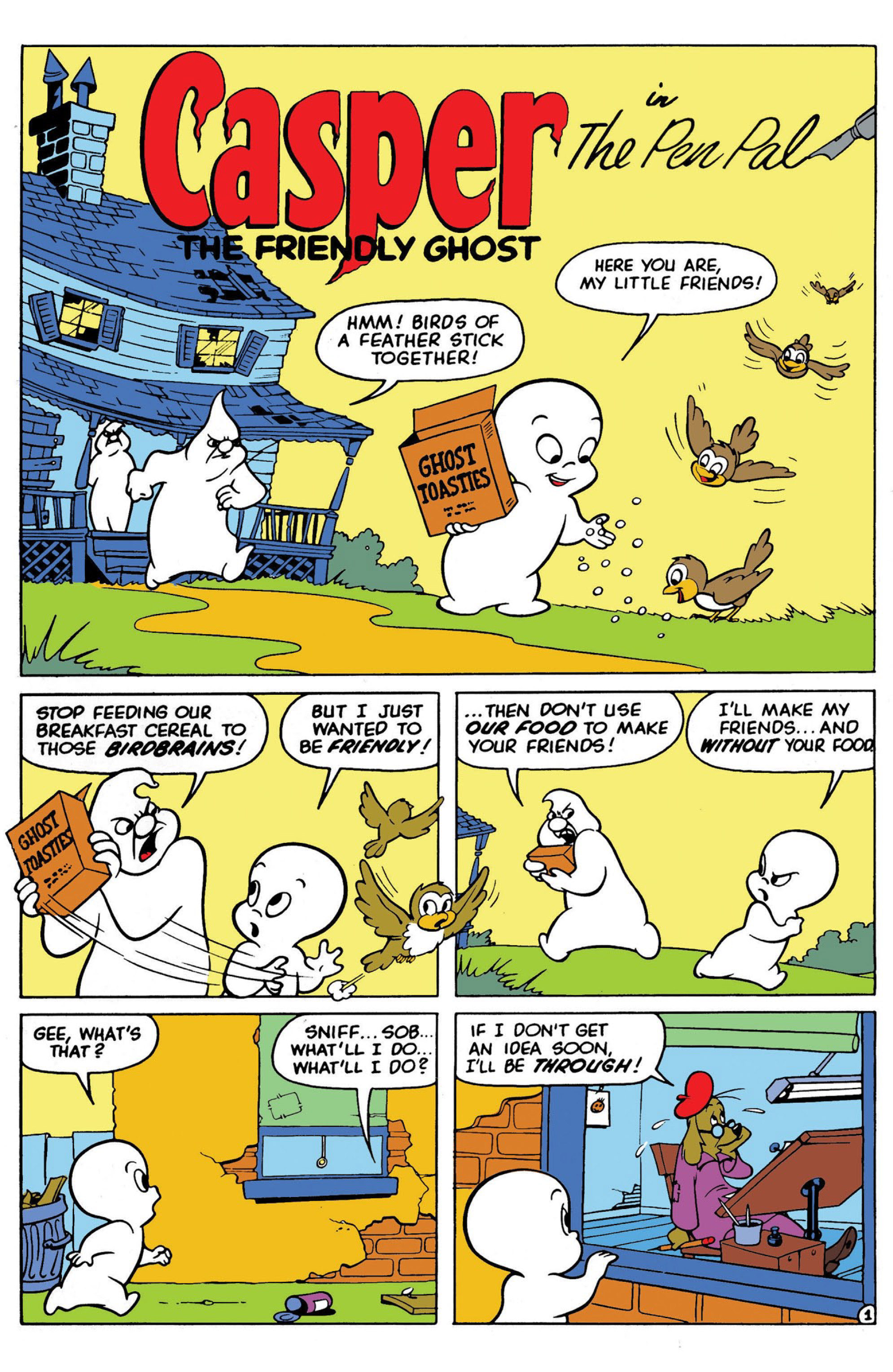 Read online Casper's Capers comic -  Issue #6 - 8
