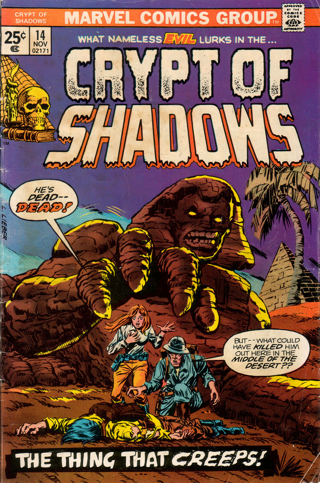 Read online Crypt of Shadows comic -  Issue #14 - 1