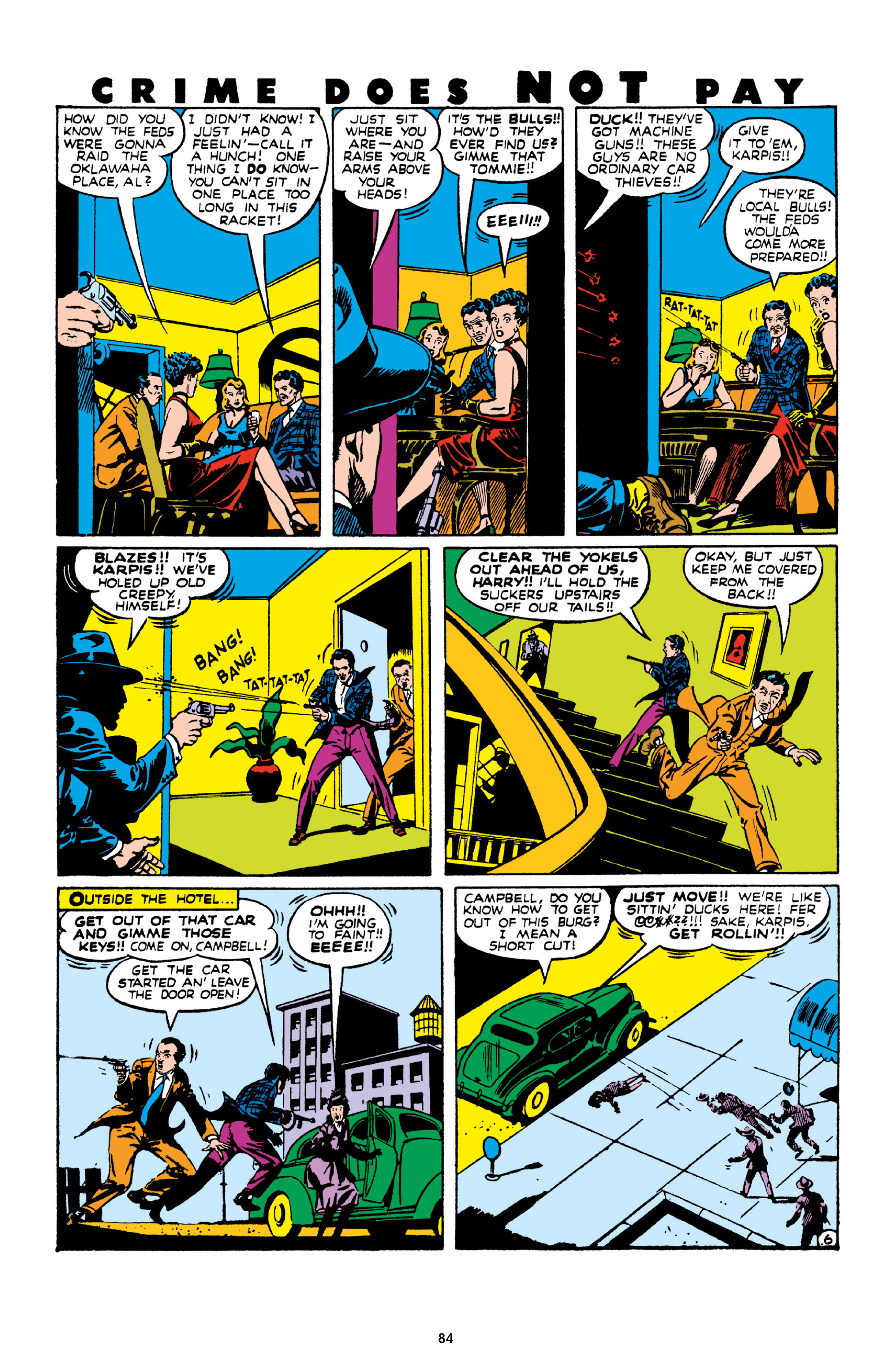 Read online Crime Does Not Pay Archives comic -  Issue # TPB 10 (Part 1) - 86