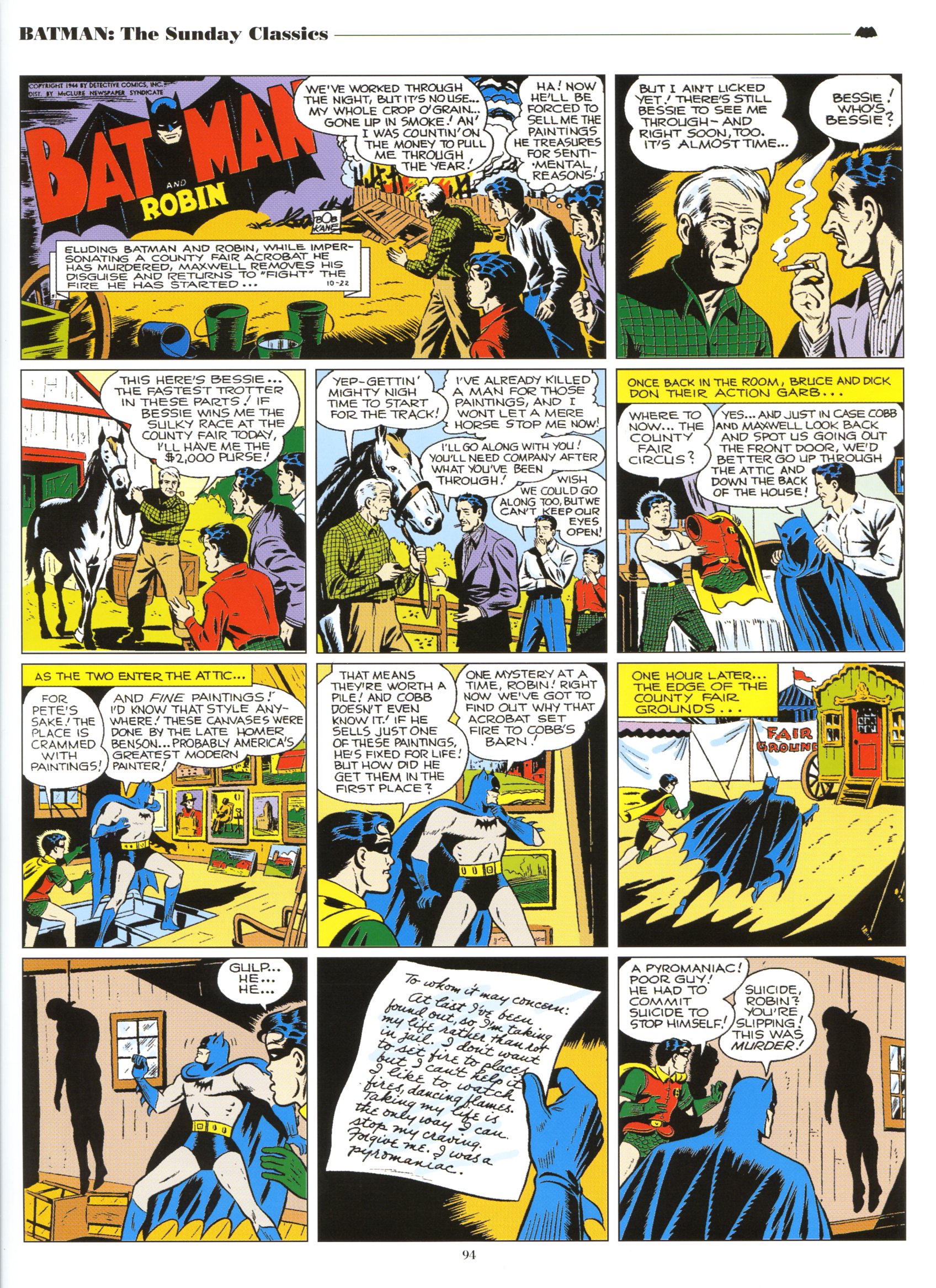 Read online Batman: The Sunday Classics comic -  Issue # TPB - 100
