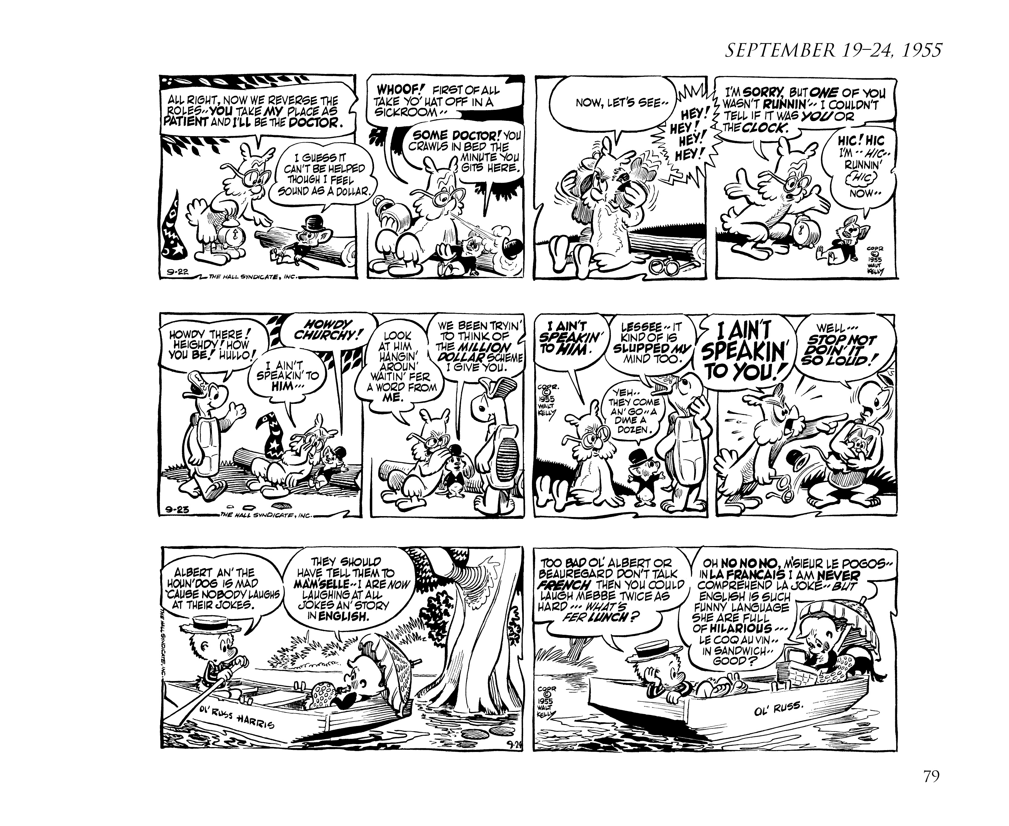 Read online Pogo by Walt Kelly: The Complete Syndicated Comic Strips comic -  Issue # TPB 4 (Part 1) - 91