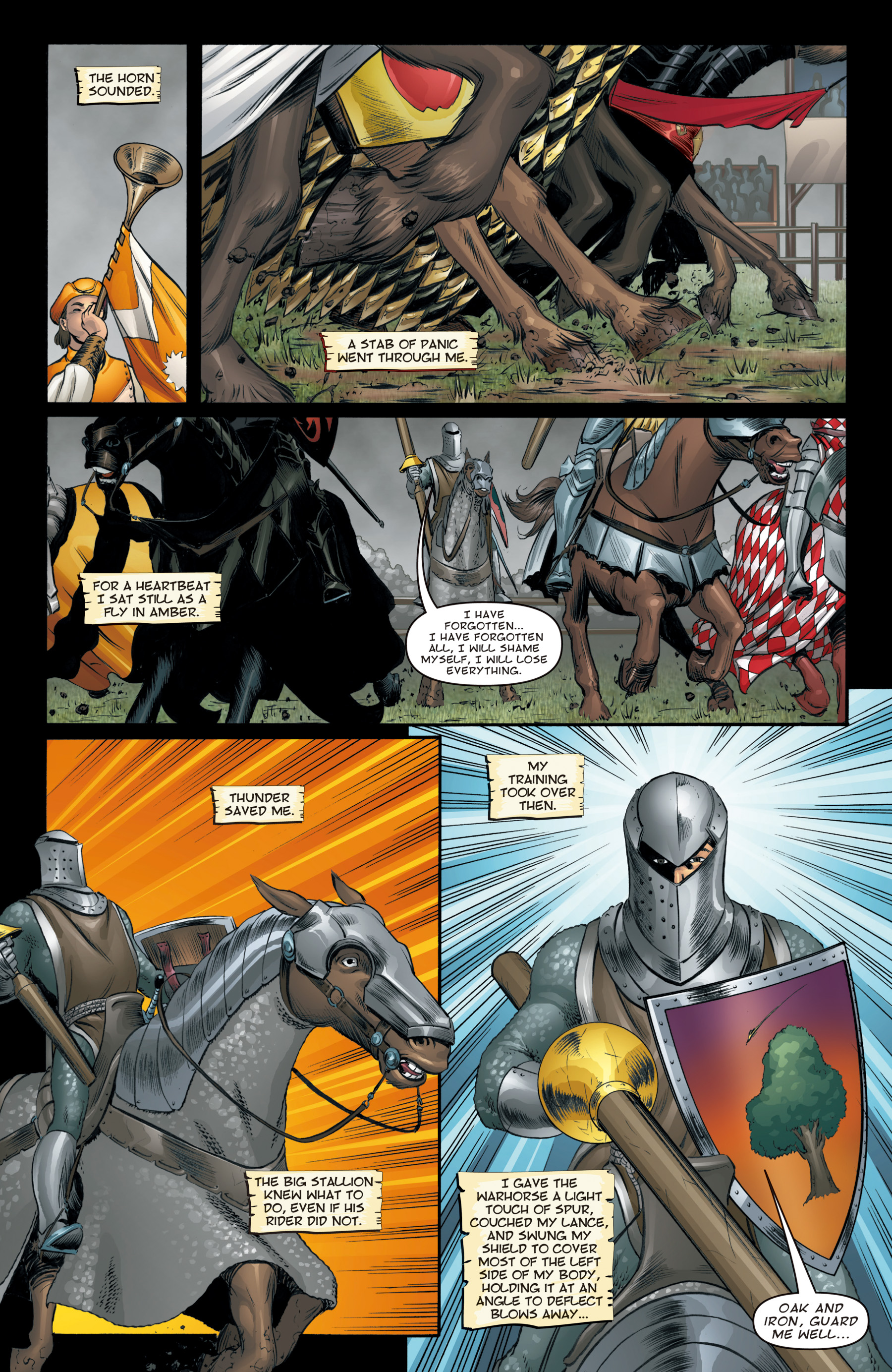 Read online The Hedge Knight: The Graphic Novel comic -  Issue # Full - 129