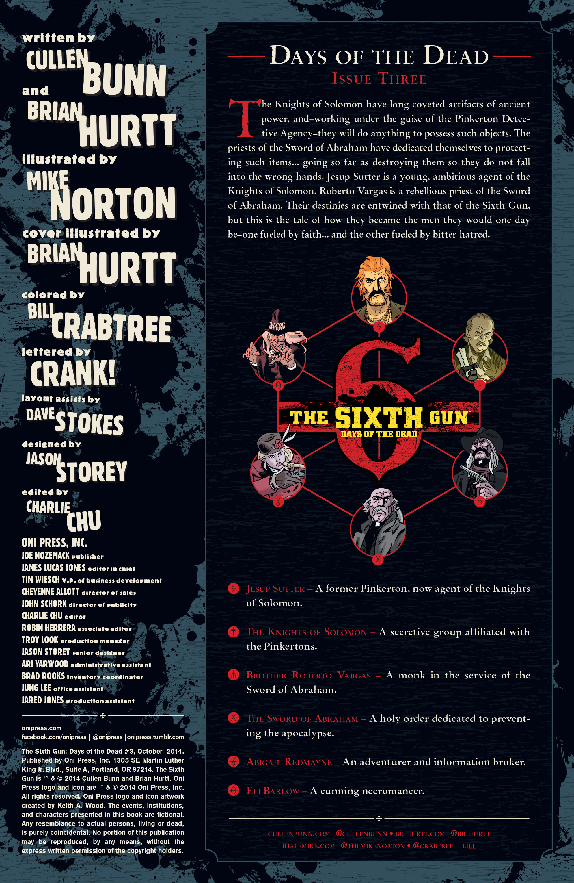 Read online The Sixth Gun: Days of the Dead comic -  Issue #3 - 2