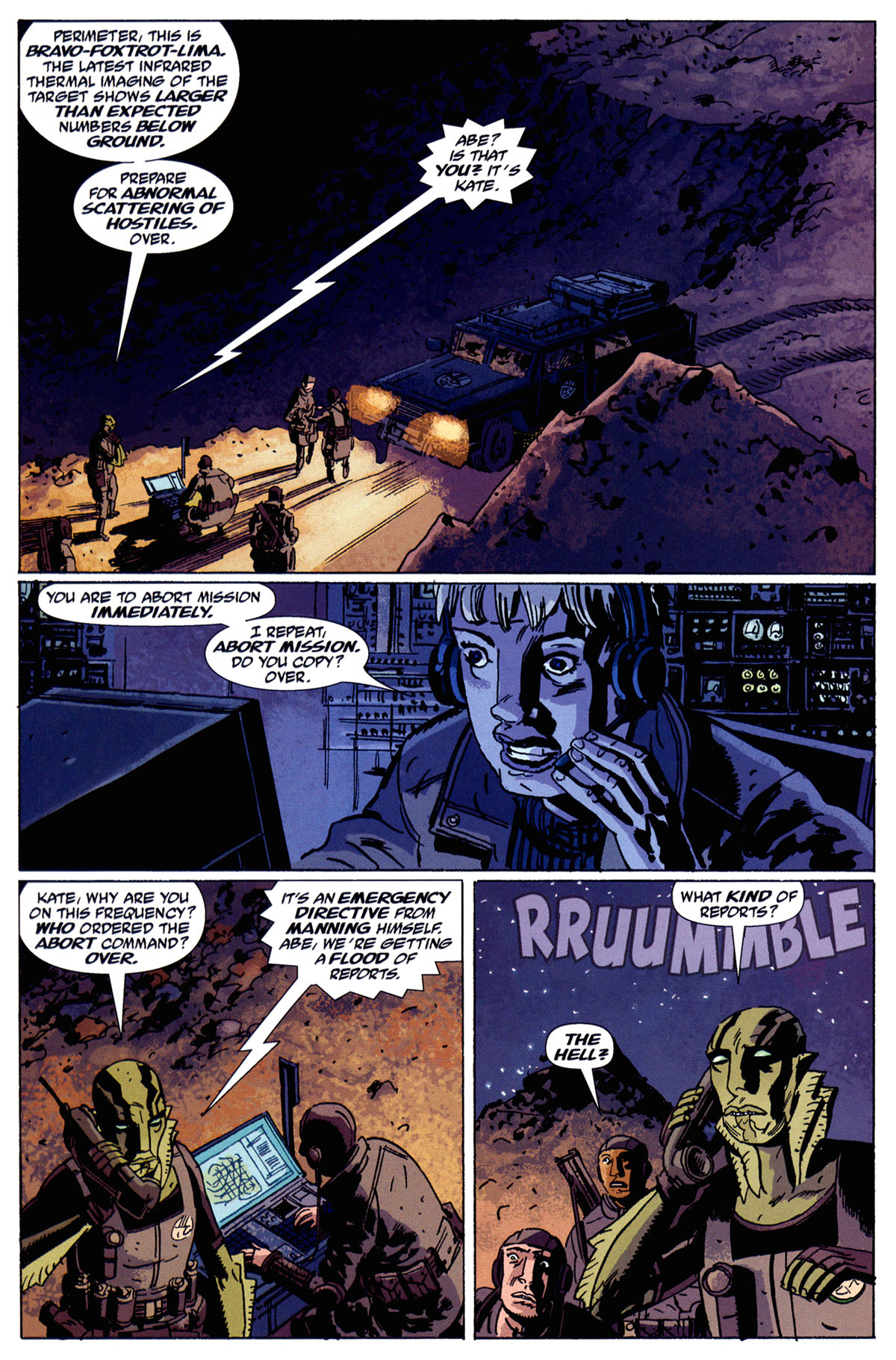 Read online B.P.R.D.: The Black Flame comic -  Issue #4 - 18