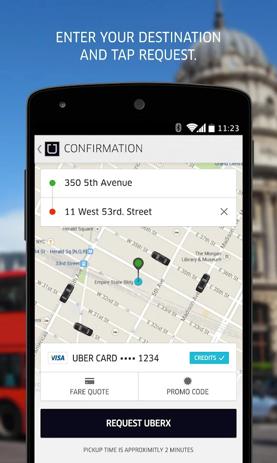 Uber | Screenshot