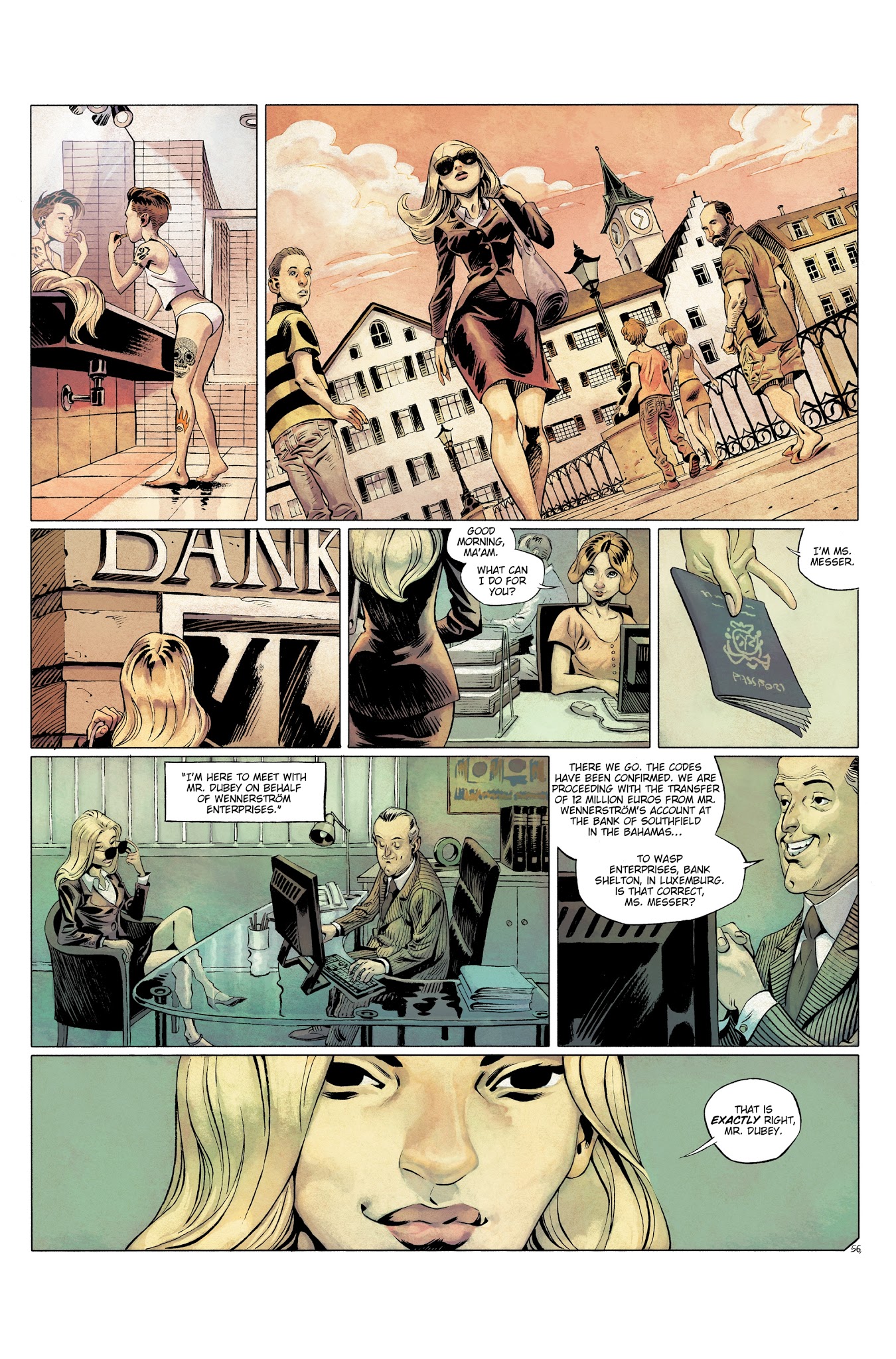 Read online Millennium: The Girl With the Dragon Tattoo comic -  Issue #2 - 59