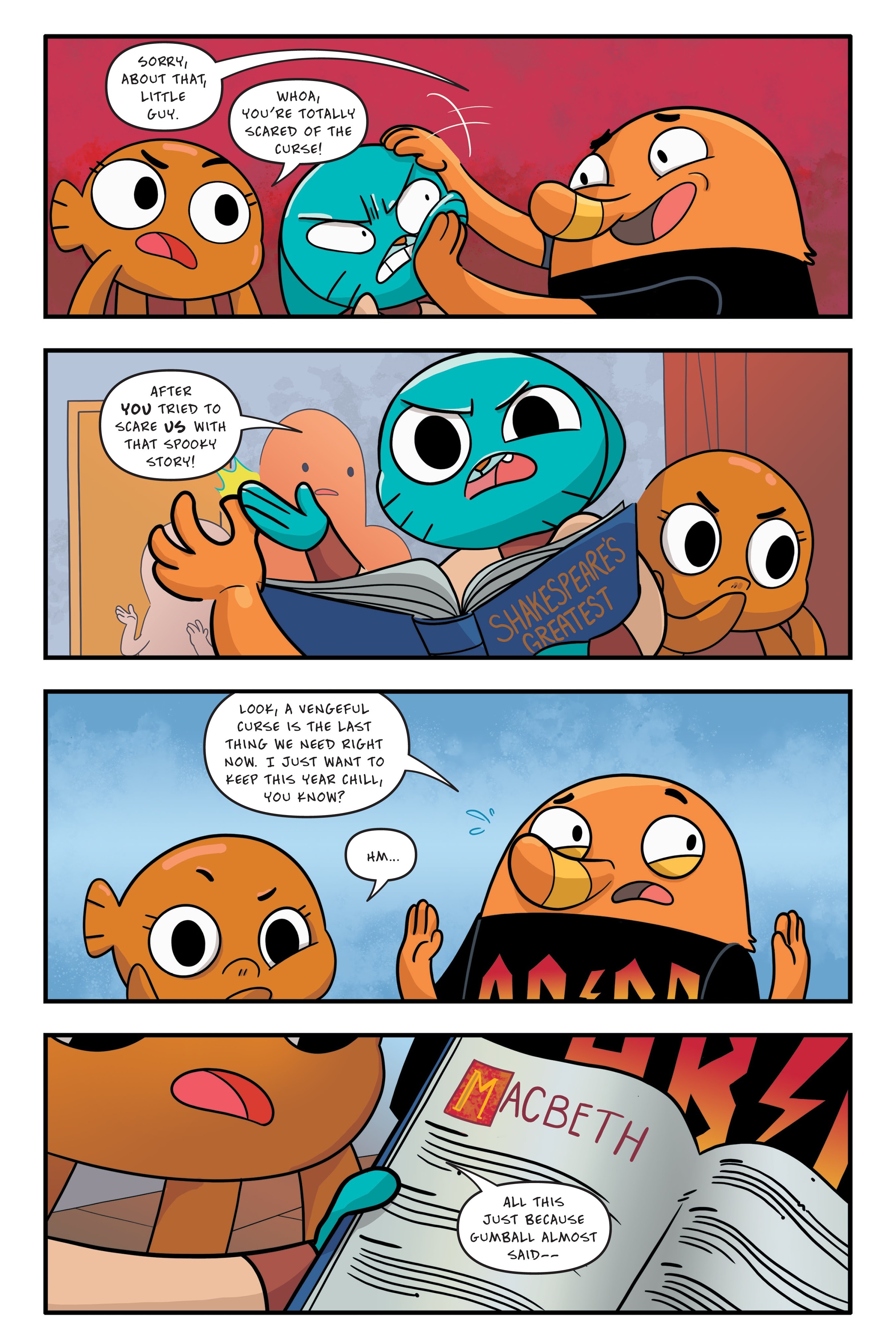 Read online The Amazing World of Gumball: Midsummer Nightmare comic -  Issue # TPB - 26