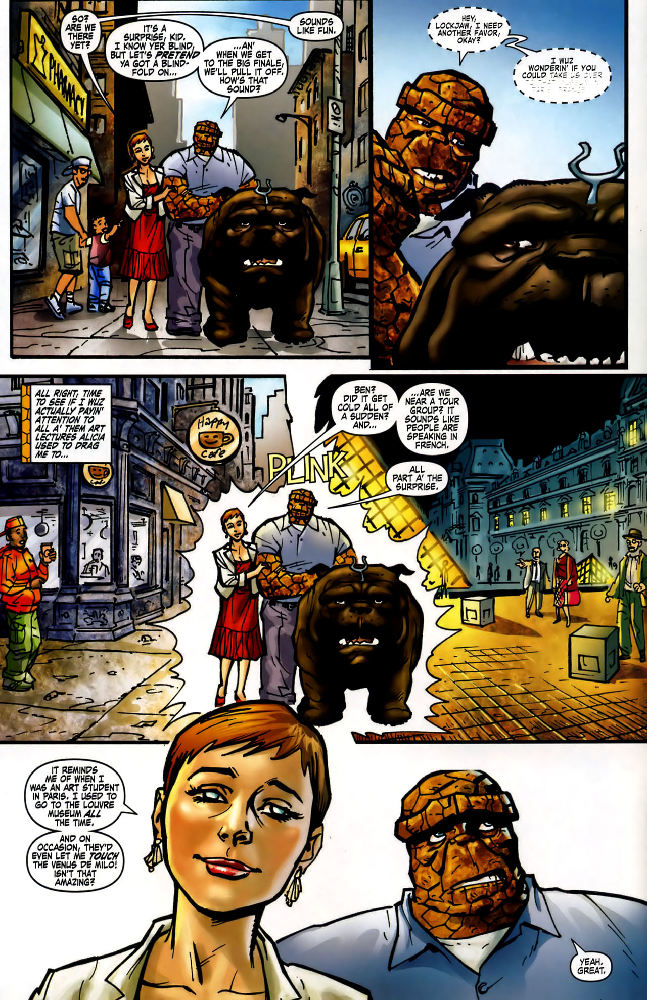 Read online The Thing (2006) comic -  Issue #7 - 8