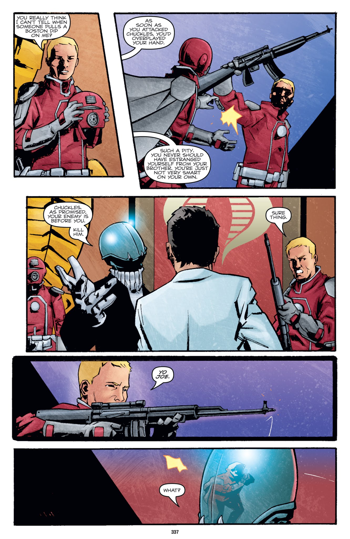 Read online G.I. Joe: The IDW Collection comic -  Issue # TPB 5 - 336
