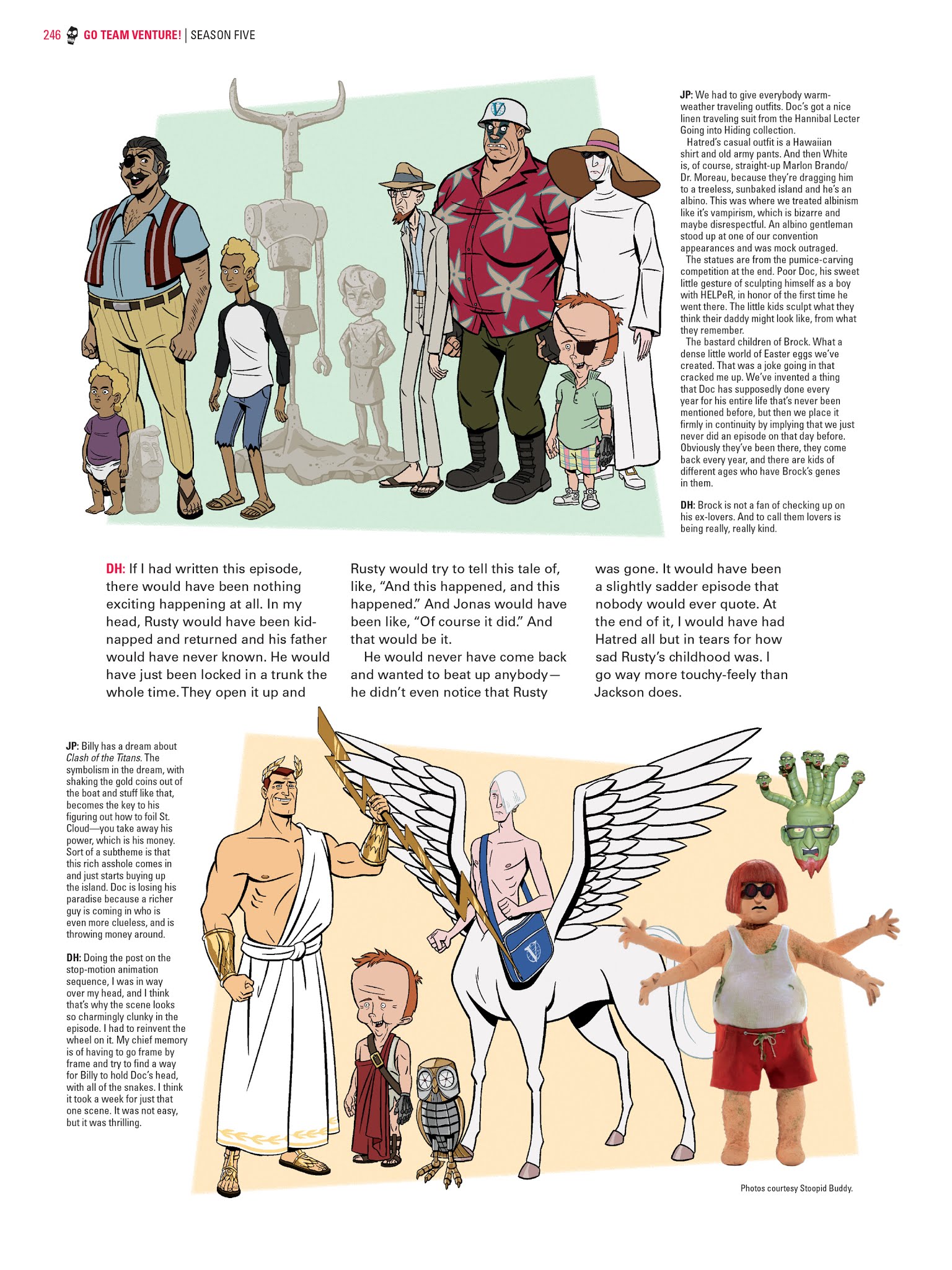 Read online Go Team Venture!: The Art and Making of The Venture Bros. comic -  Issue # TPB (Part 3) - 45