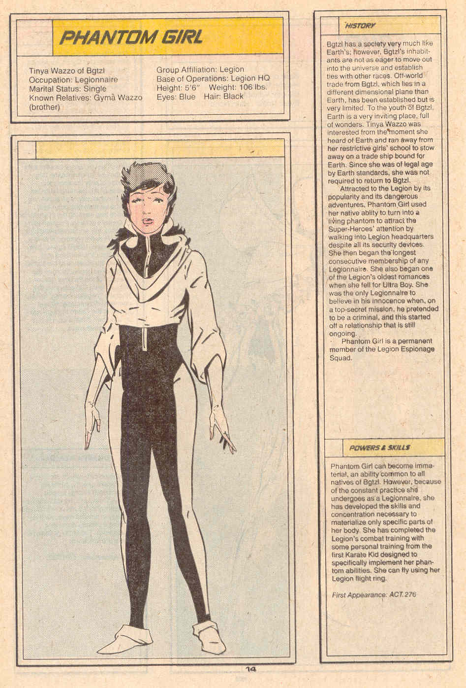 Read online Who's Who in the Legion of Super-Heroes comic -  Issue #5 - 15