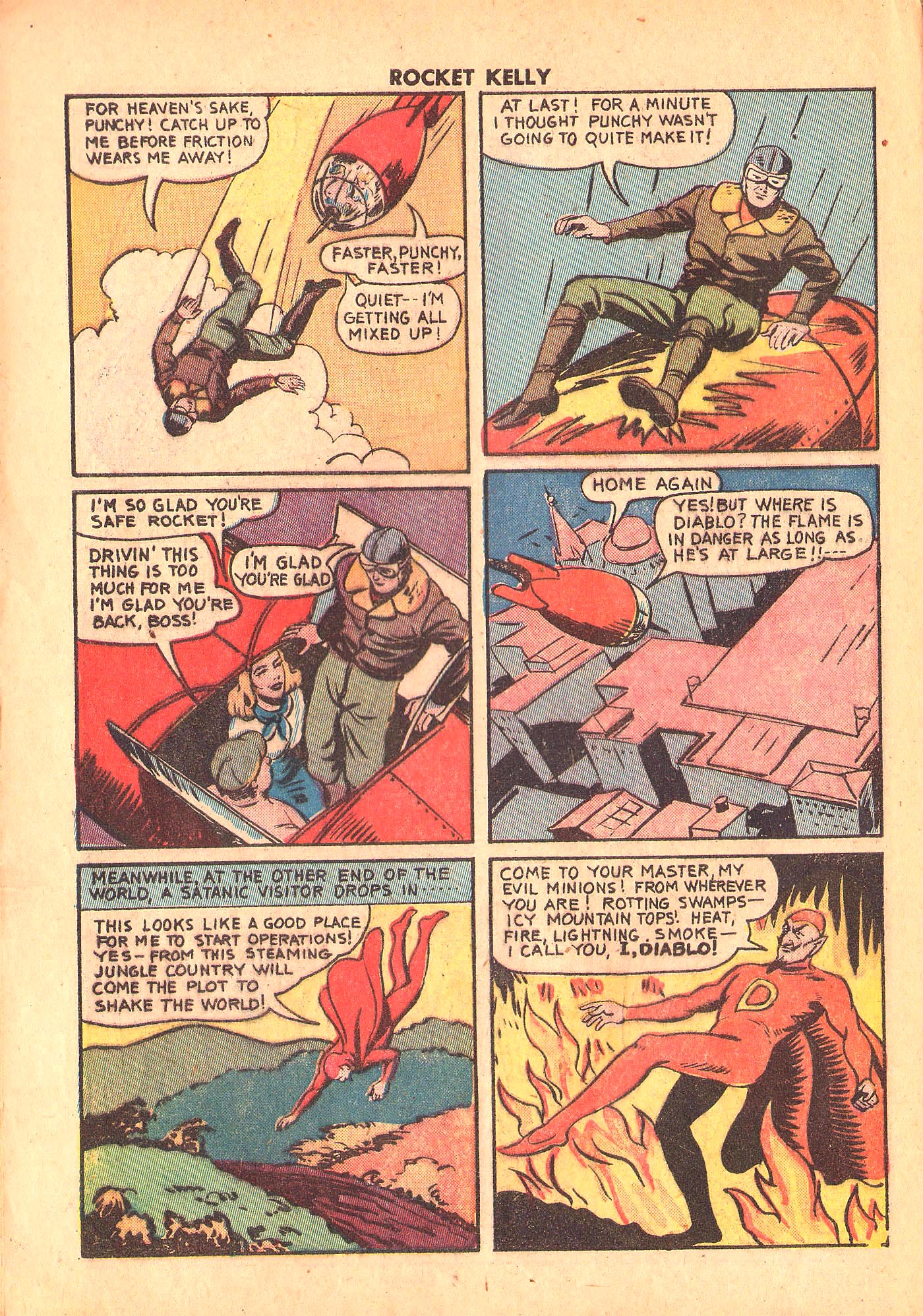 Read online Rocket Kelly (1945) comic -  Issue #1 - 28