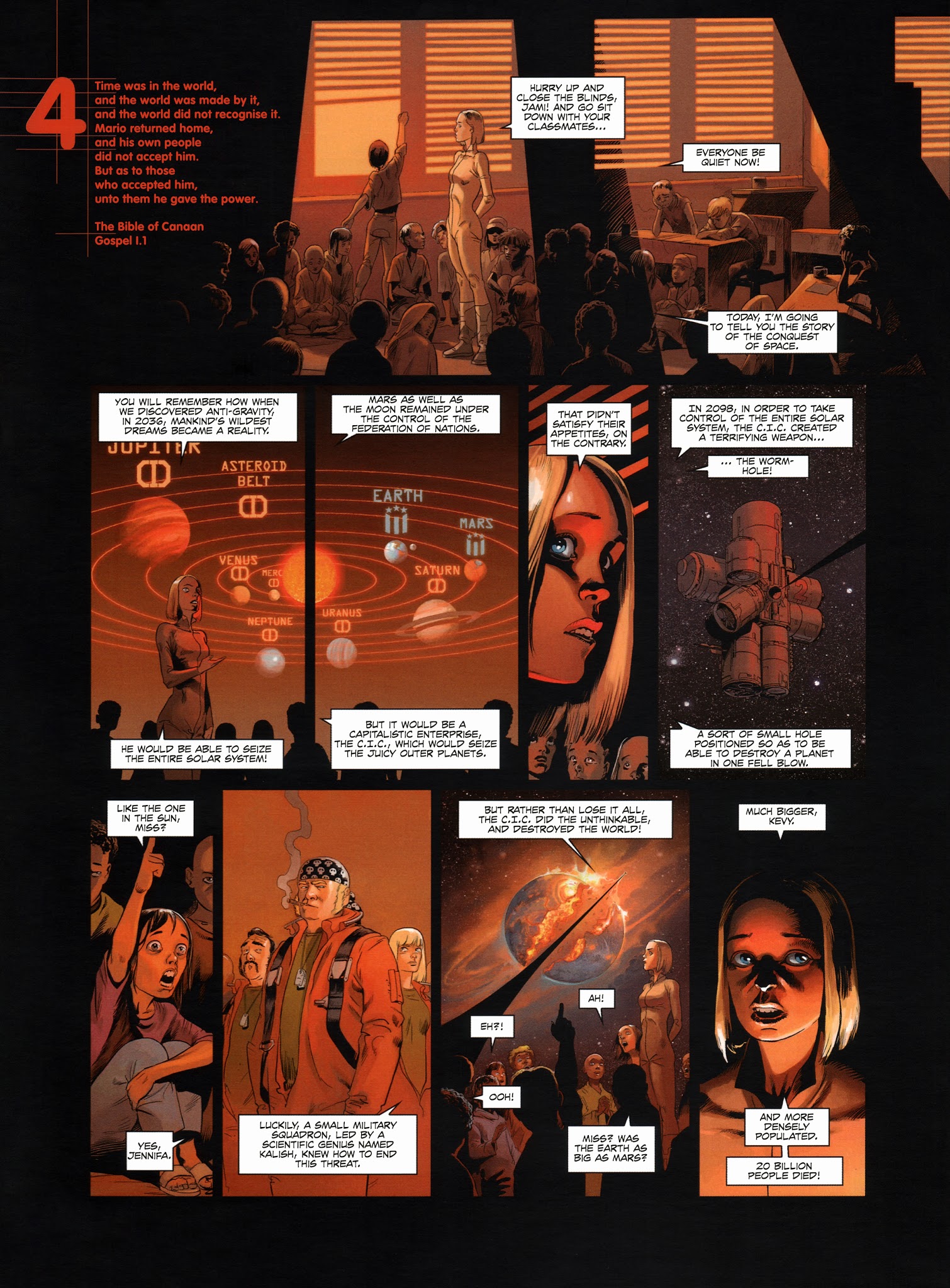 Read online Universal War Two comic -  Issue #1 - 19